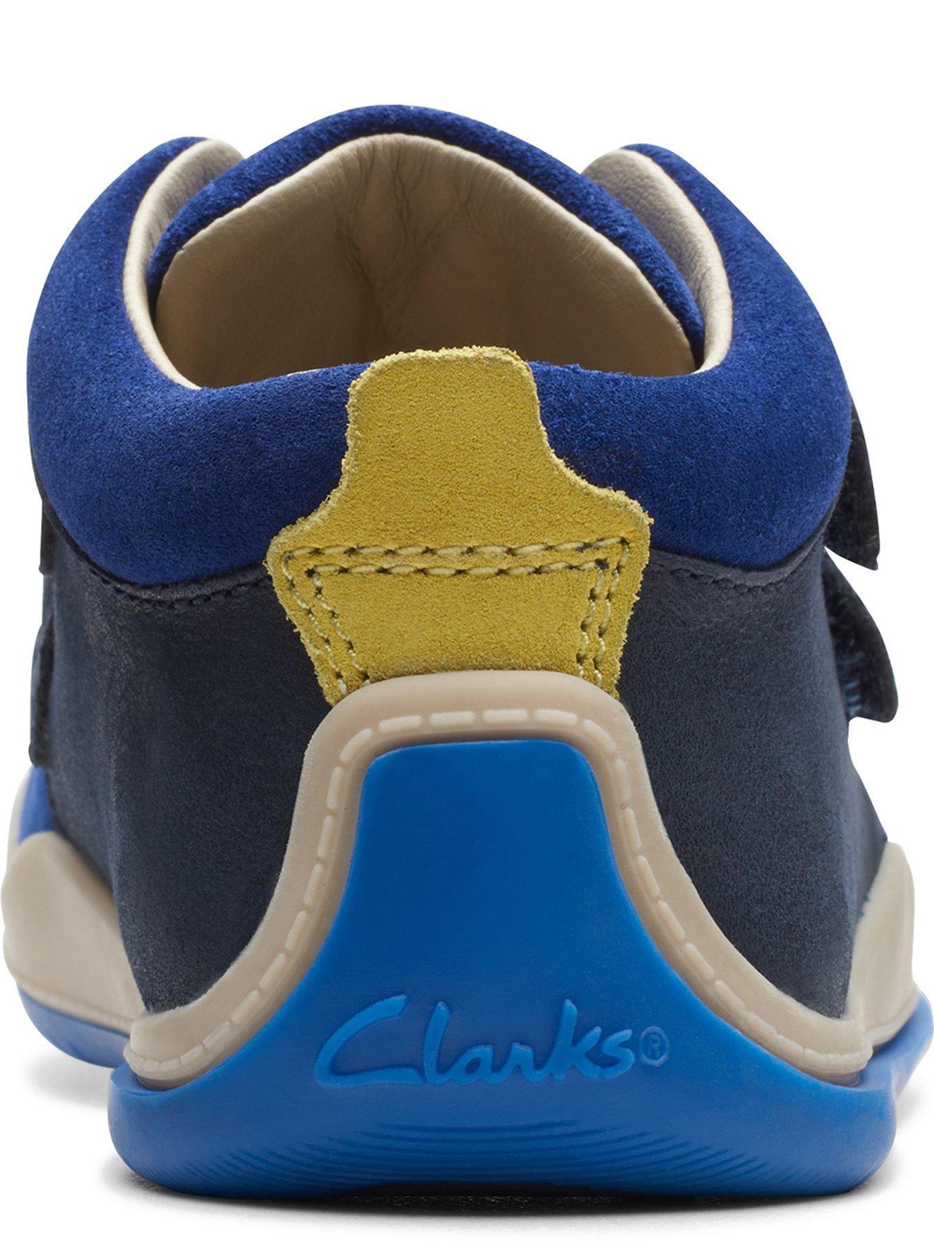 Clarks navy boots on sale ladies