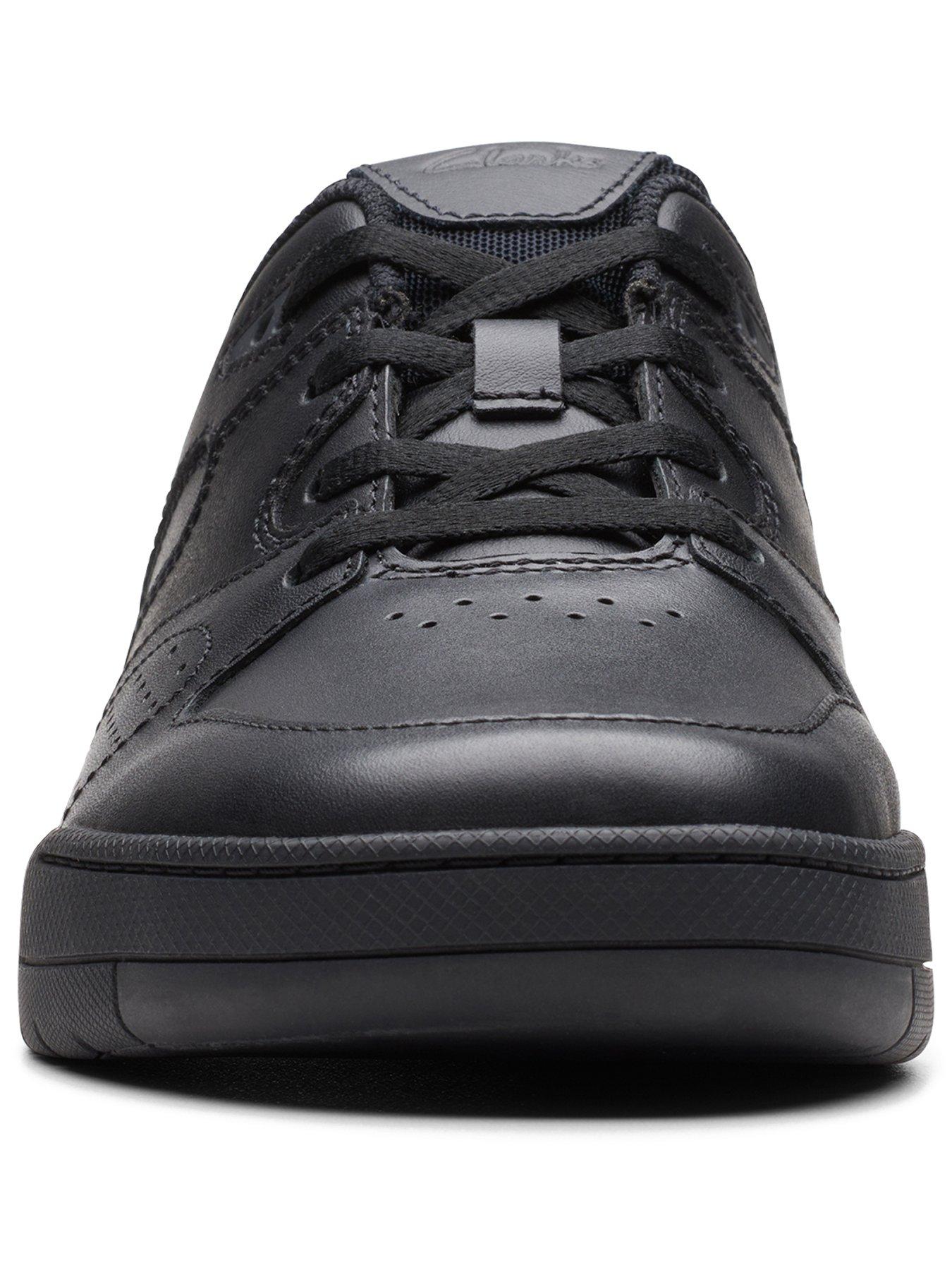 Image 3 of 5 of Clarks X Raheem Sterling Youth Kick Step School Shoe - Black
