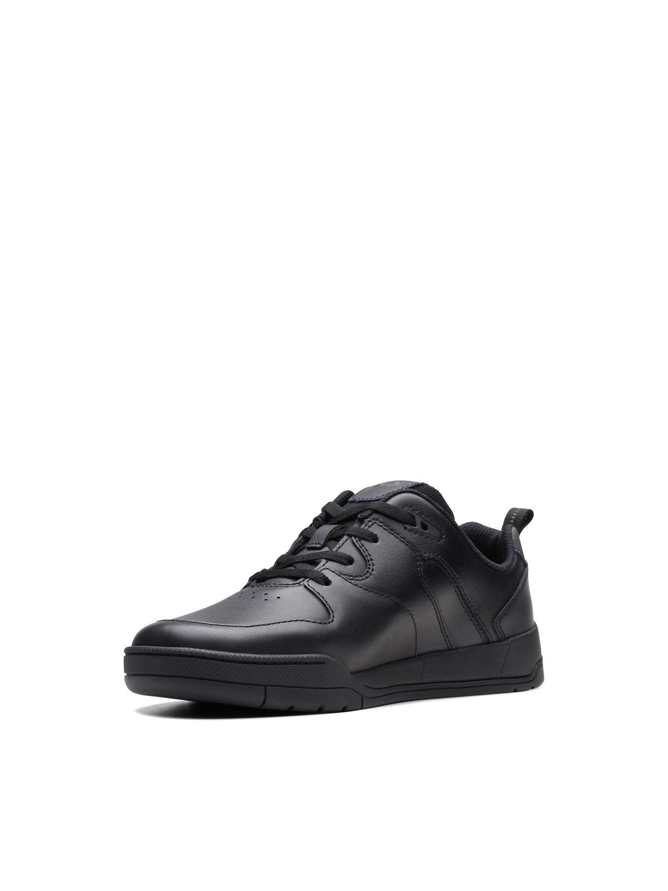 Image 5 of 5 of Clarks X Raheem Sterling Youth Kick Step School Shoe - Black