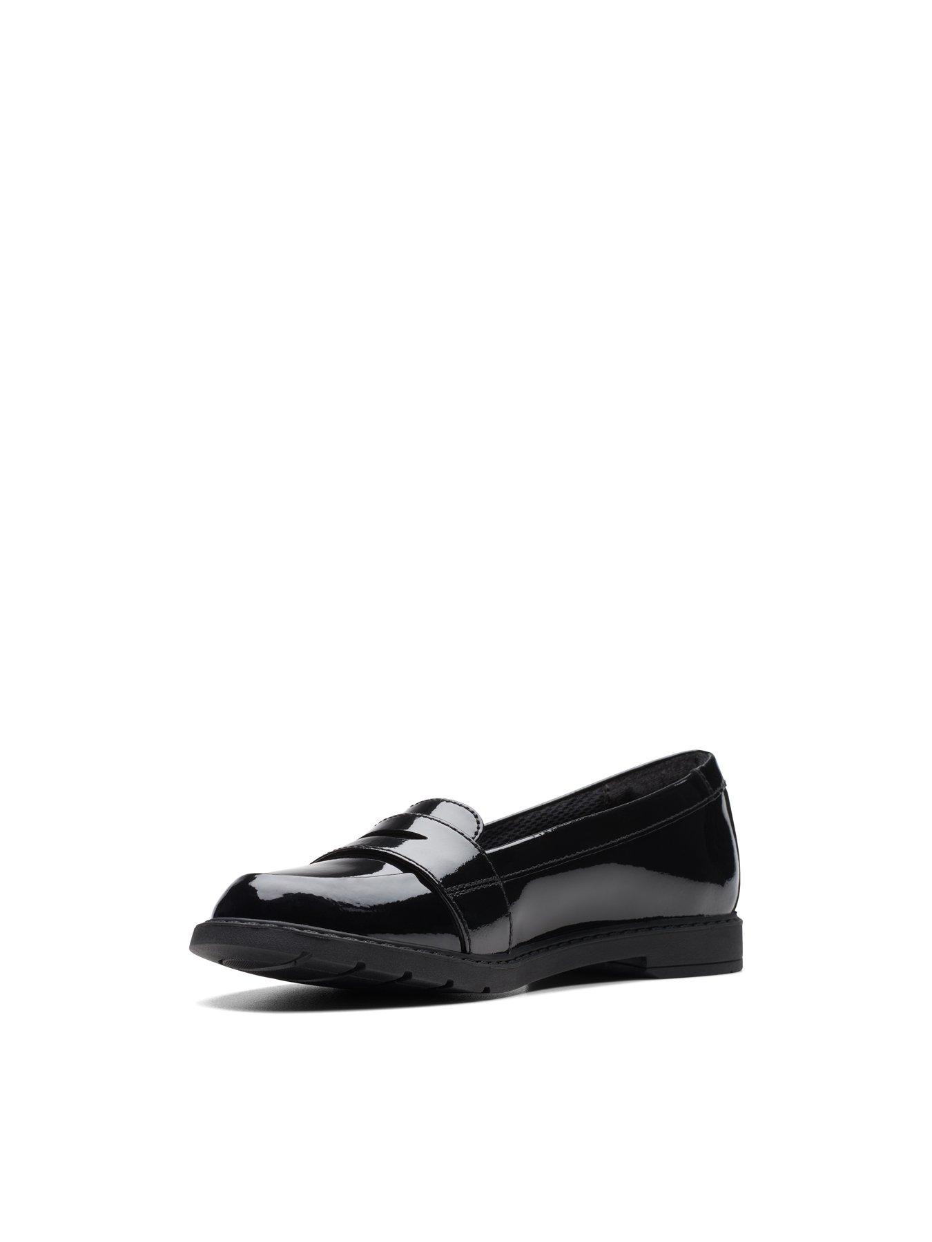 Image 5 of 6 of Clarks Kid Scalaloafer School Shoe - Black
