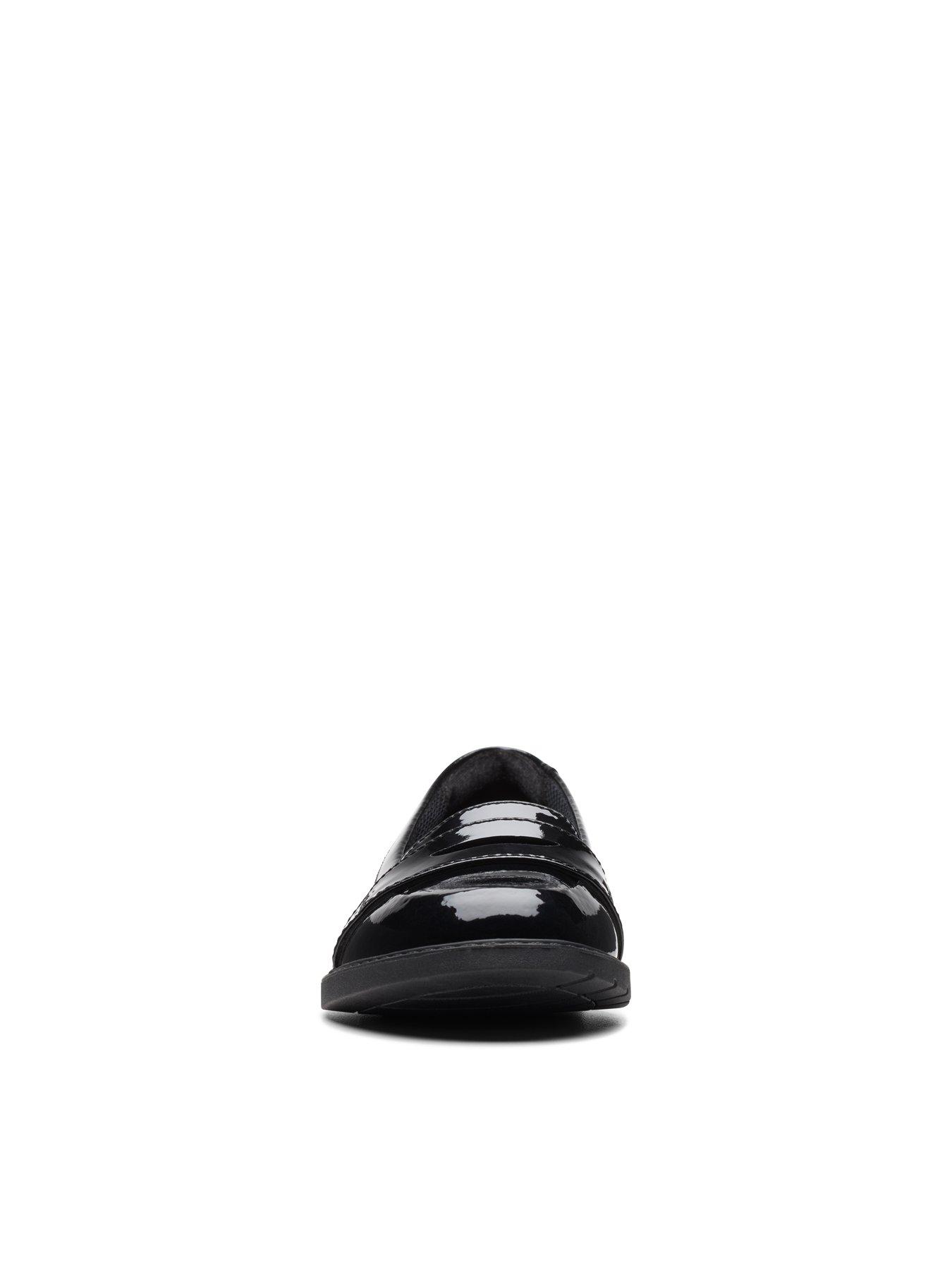Image 6 of 6 of Clarks Kid Scalaloafer School Shoe - Black