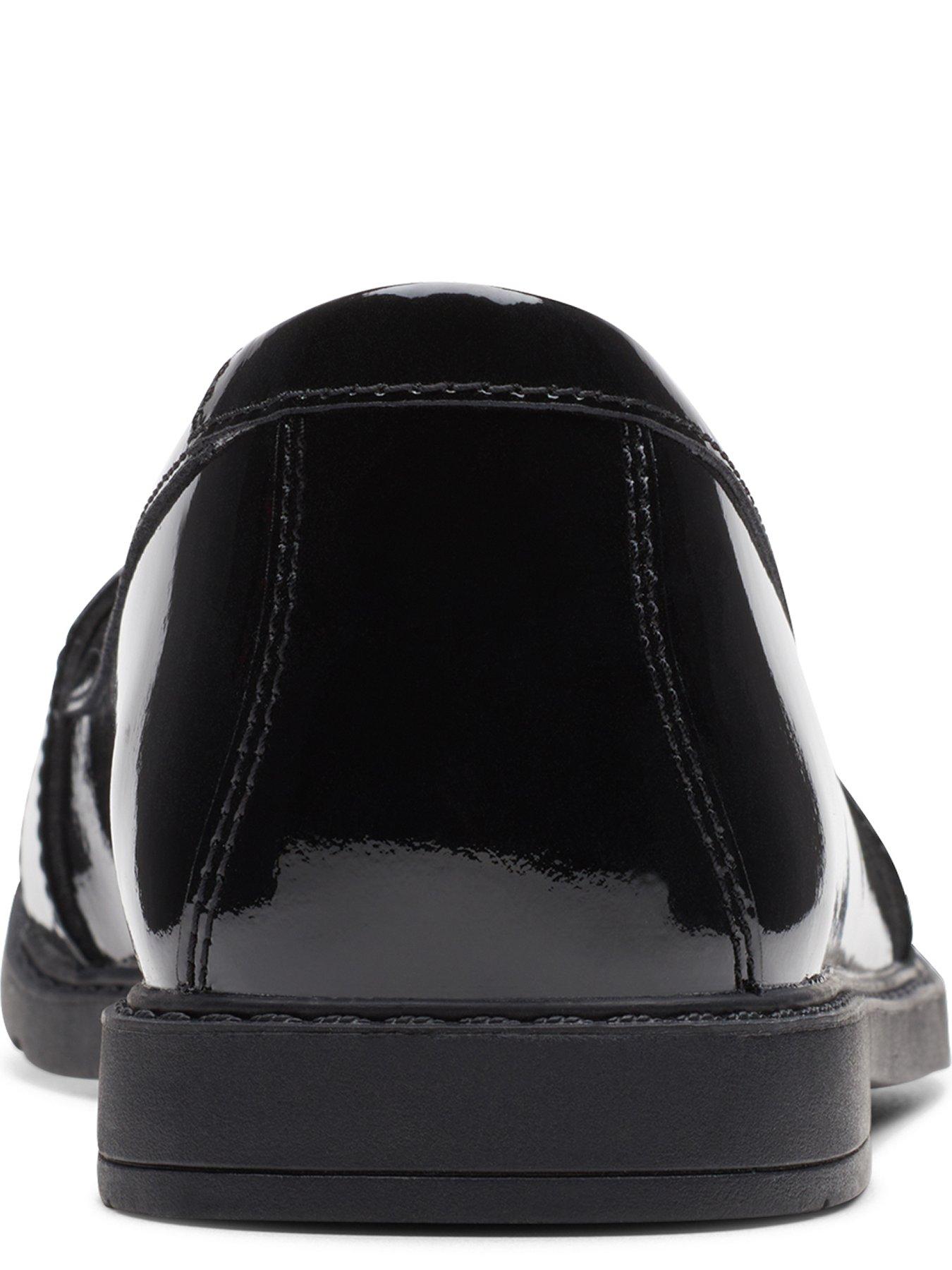 Clarks girls loafers best sale