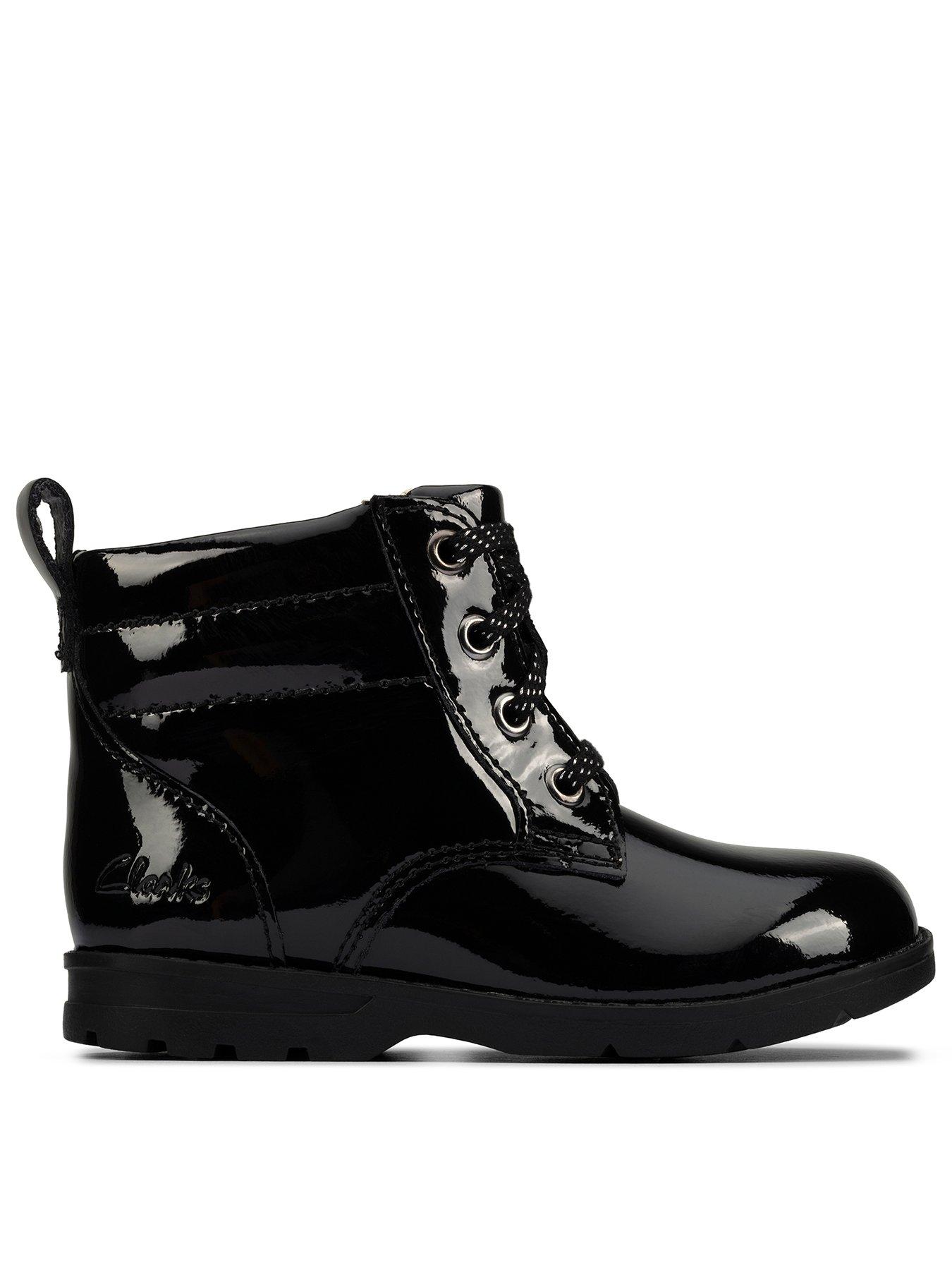 undefined Toddler Dabi Lace Boots - Black