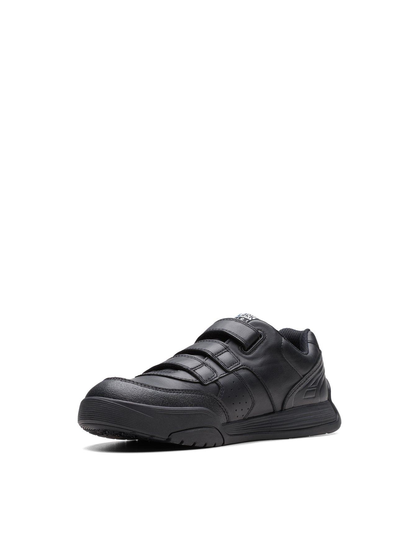 Image 5 of 5 of Clarks Youth Cicastar Orb Strap School Shoe - Black