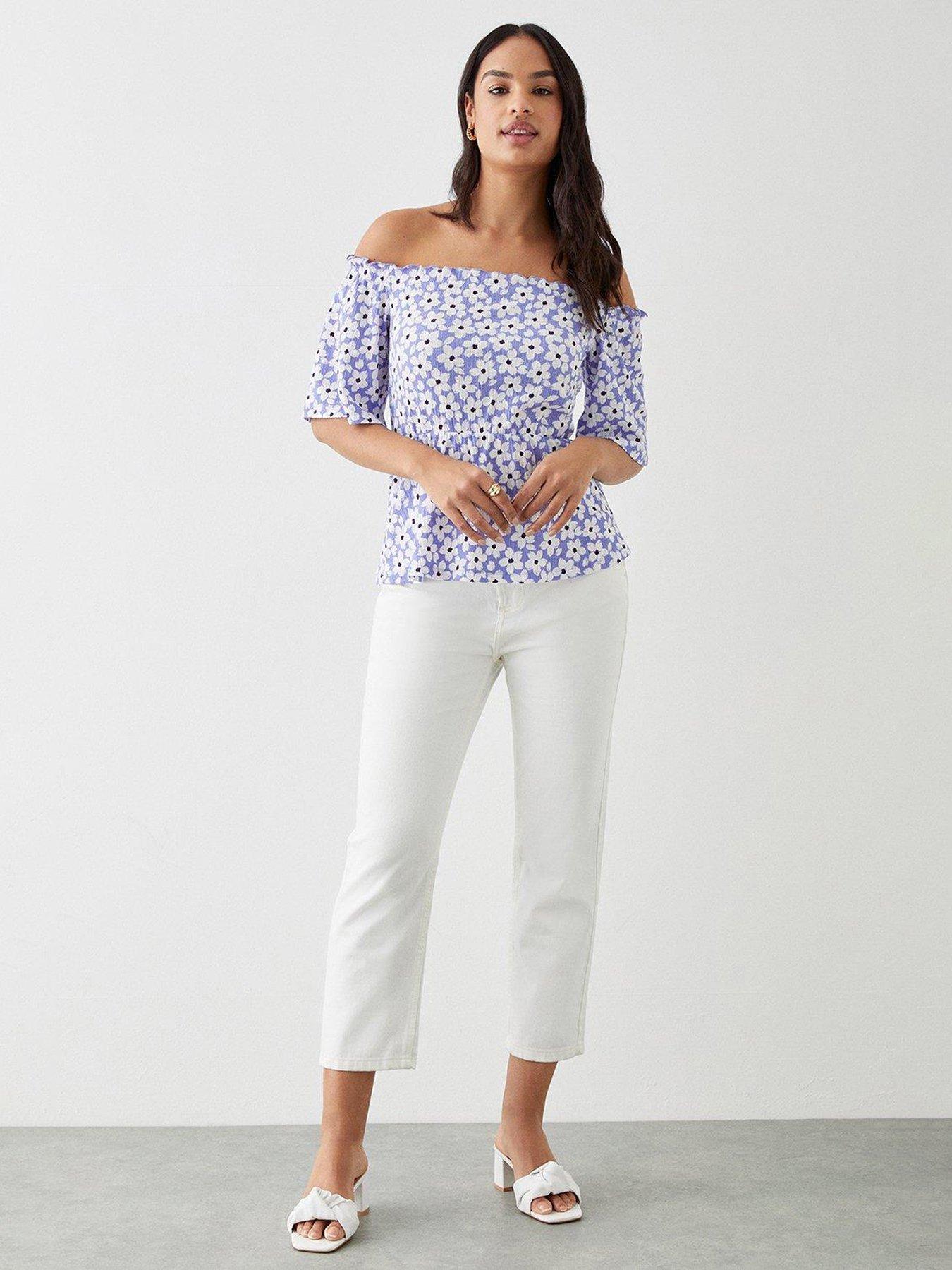 Dorothy perkins discount off shoulder top