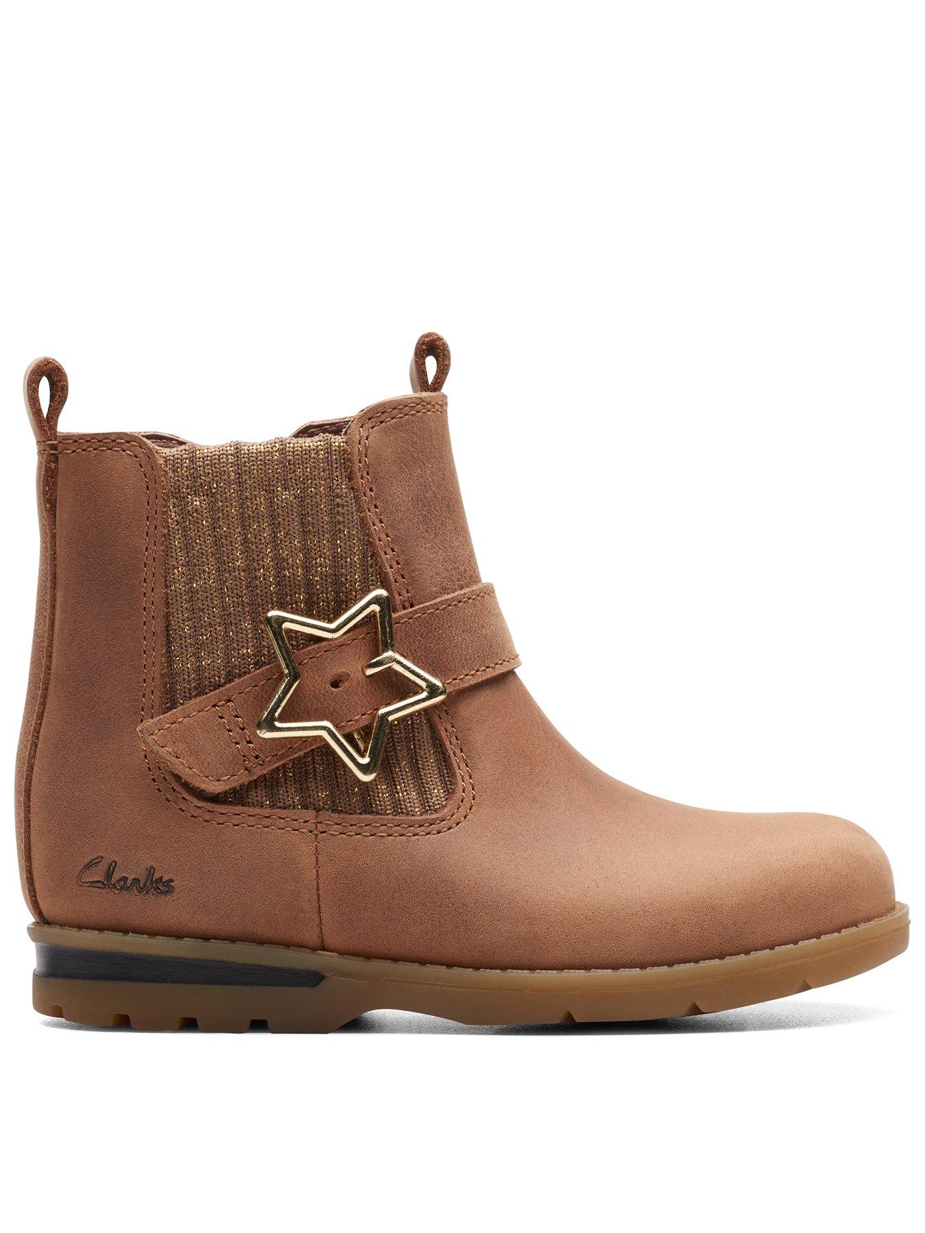 Clarks toddler boots sale new arrivals