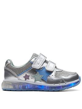 clarks toddler spark solar t. trainers