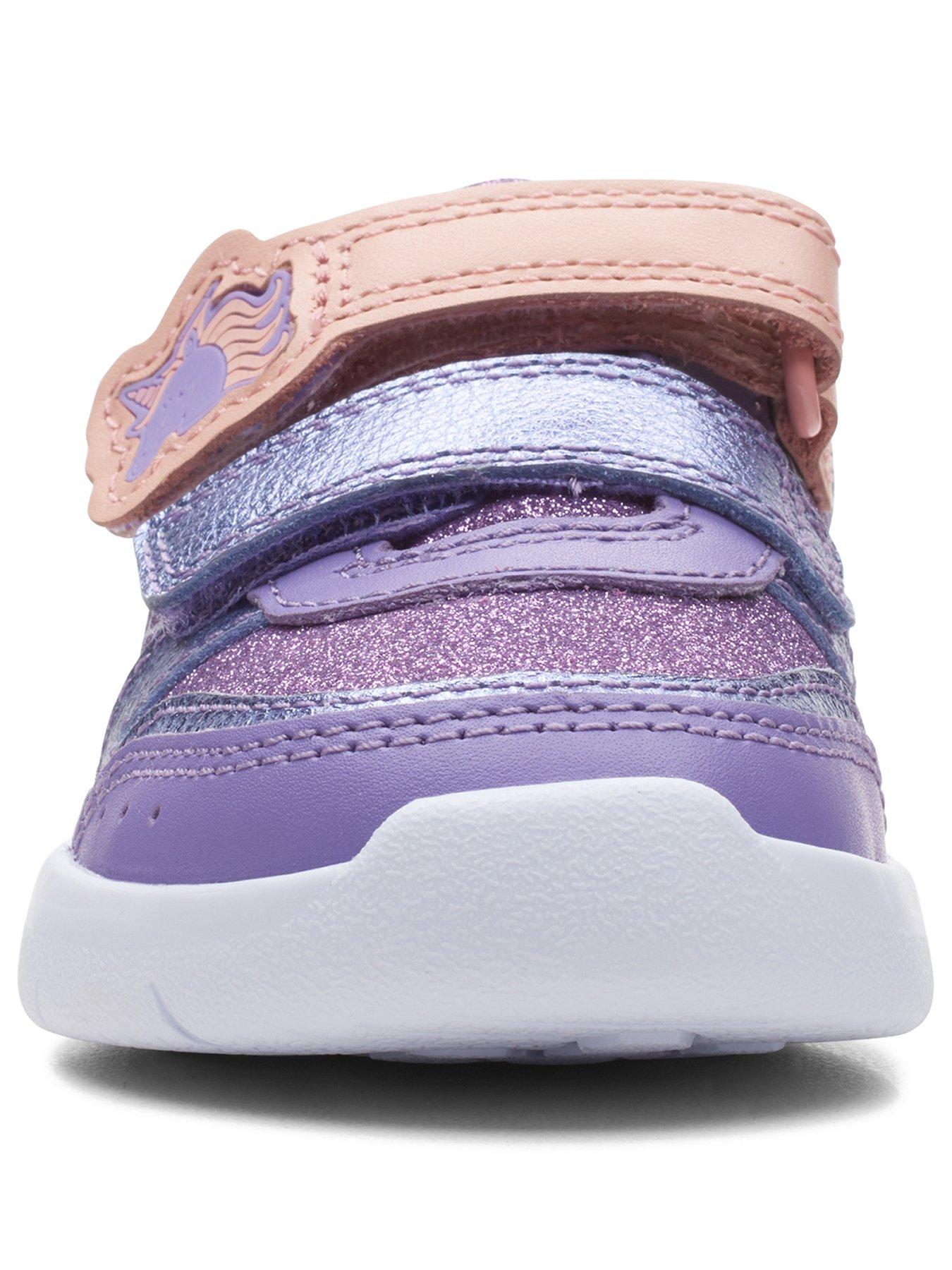 Clarks 2024 sneakers purple