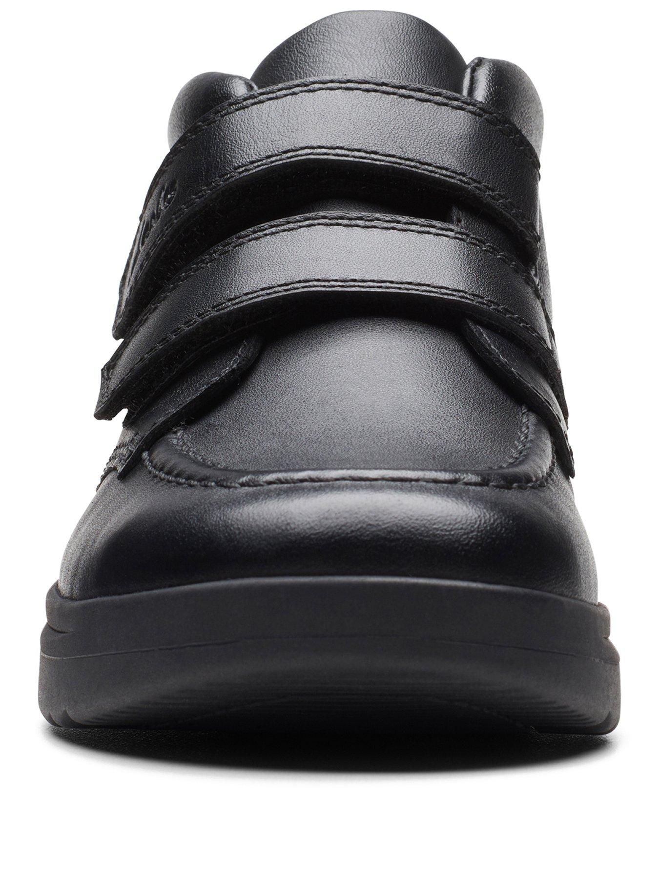 X Raheem Sterling Kid Goal Strap School Shoe Black