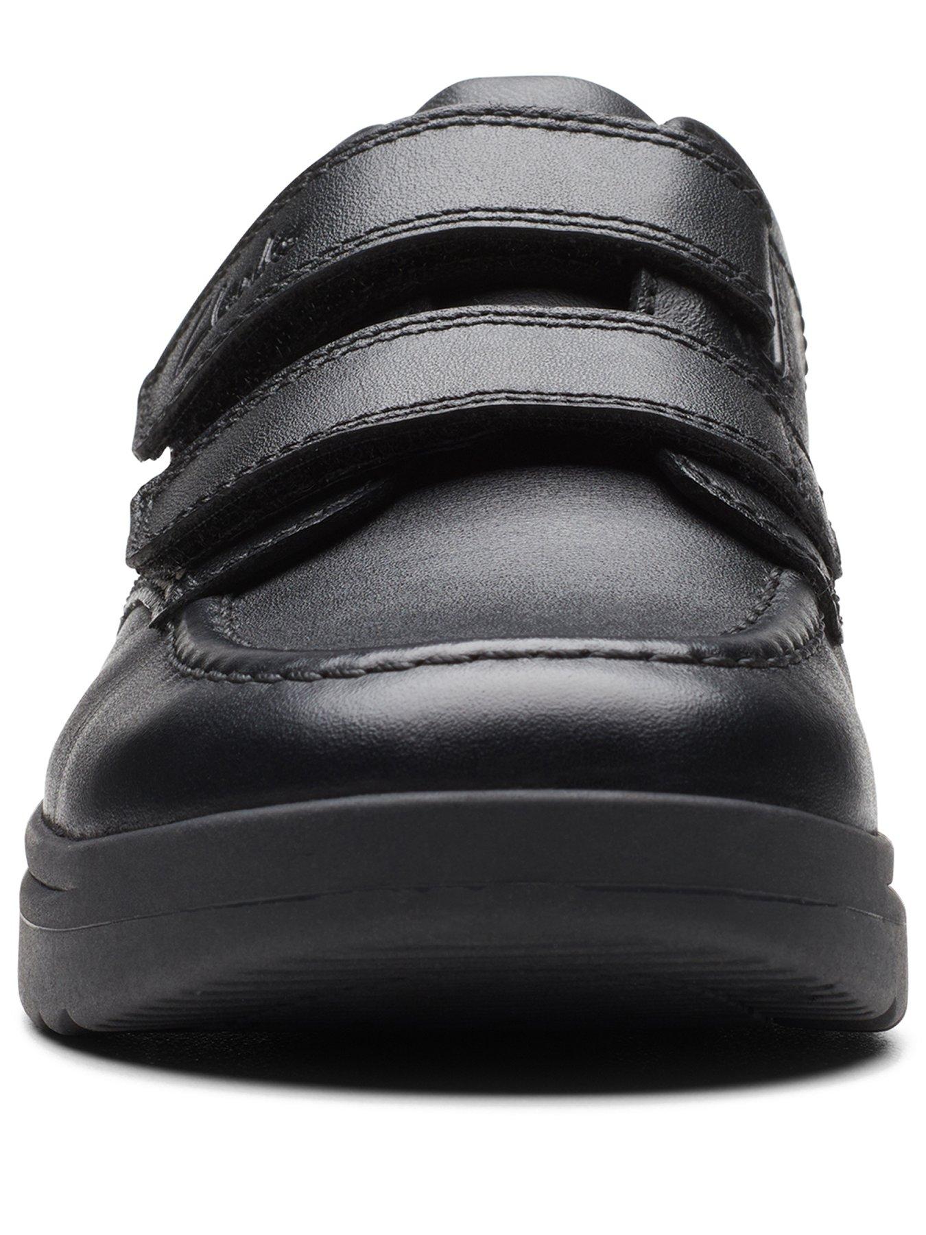 Clarks X Raheem Sterling Kid Goal Style School Shoe - Black | Very.co.uk