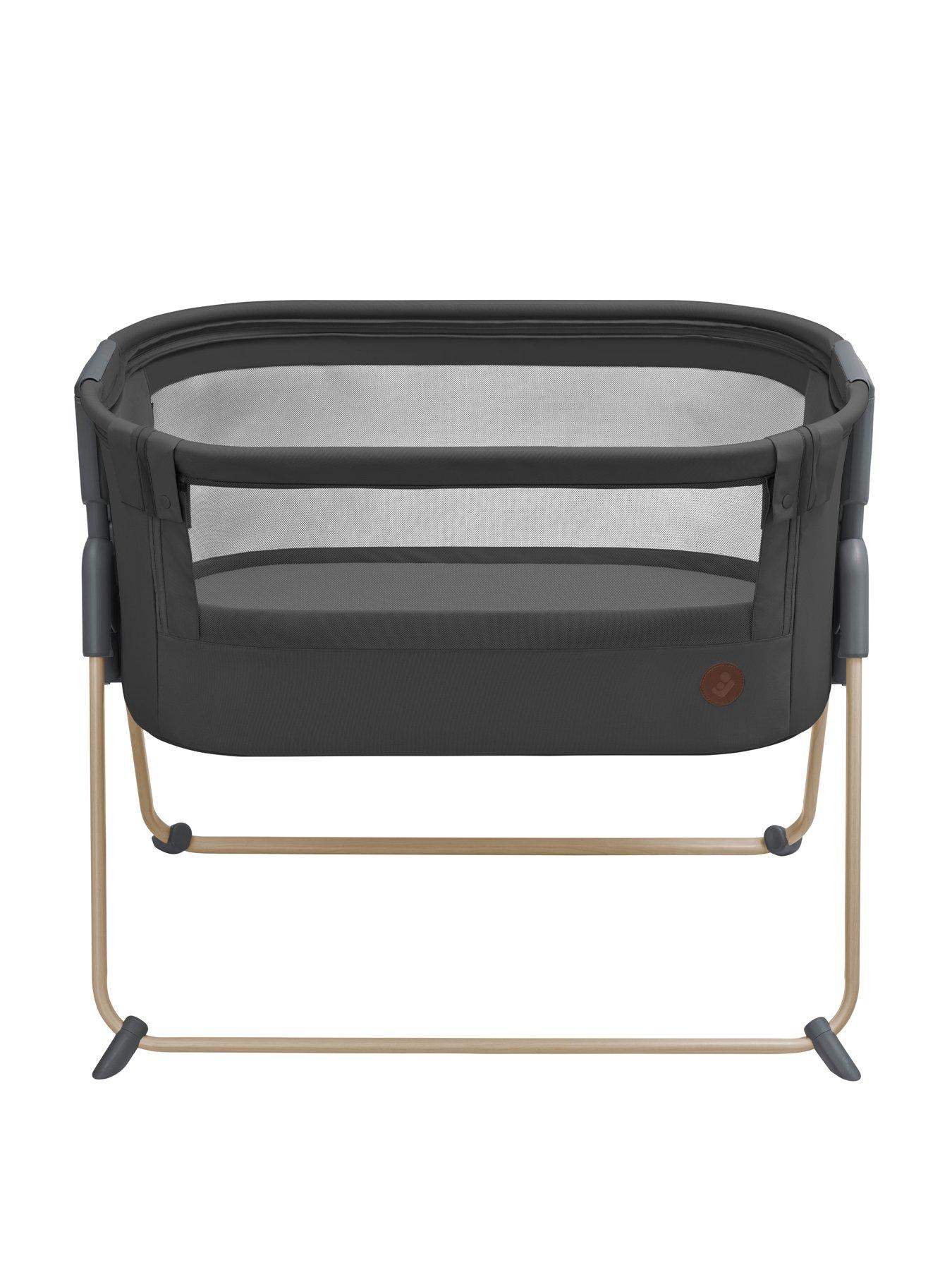 Image 1 of 8 of Maxi-Cosi Tori Co- Sleeper Bedside Crib - Beyond Graphite