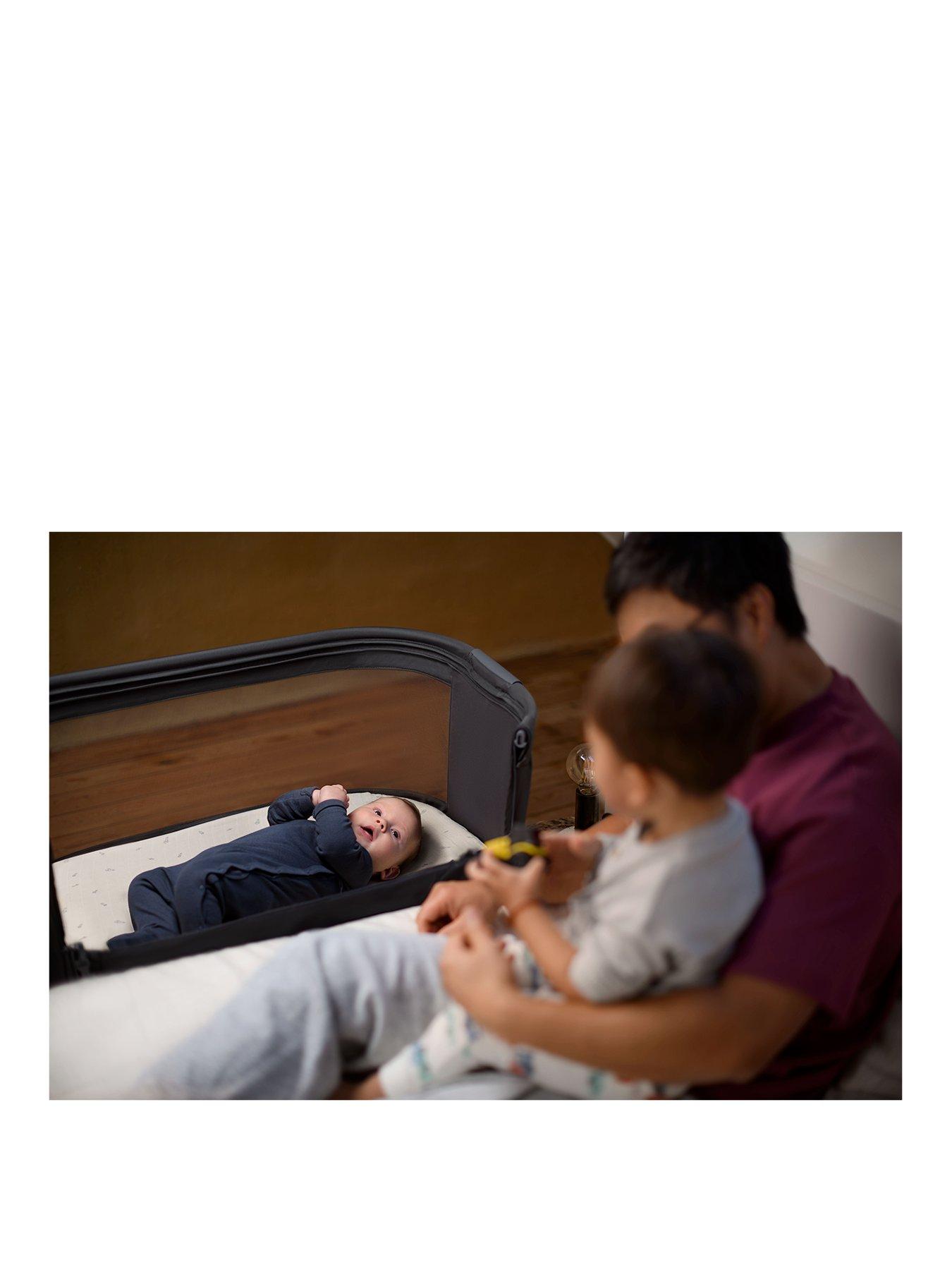 Image 2 of 8 of Maxi-Cosi Tori Co- Sleeper Bedside Crib - Beyond Graphite