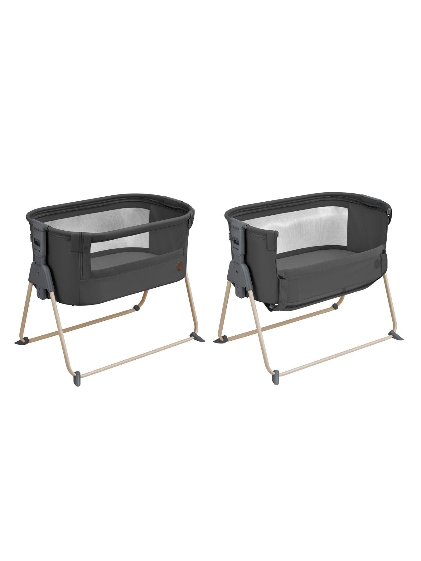 Image 4 of 8 of Maxi-Cosi Tori Co- Sleeper Bedside Crib - Beyond Graphite