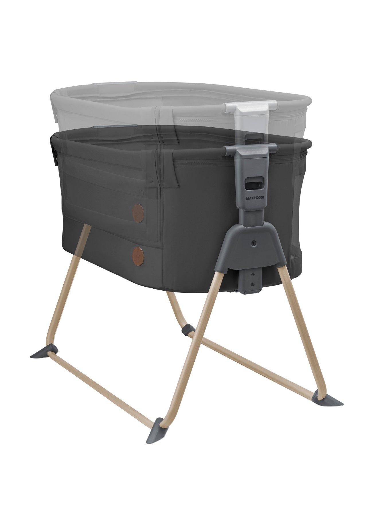 Image 5 of 8 of Maxi-Cosi Tori Co- Sleeper Bedside Crib - Beyond Graphite