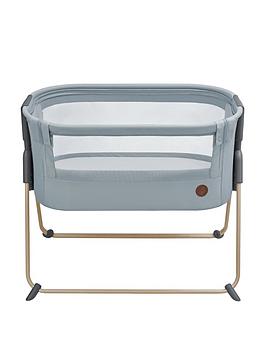 Product photograph of Maxi-cosi Tori Co- Sleeper Bedside Crib - Beyond Grey Eco from very.co.uk