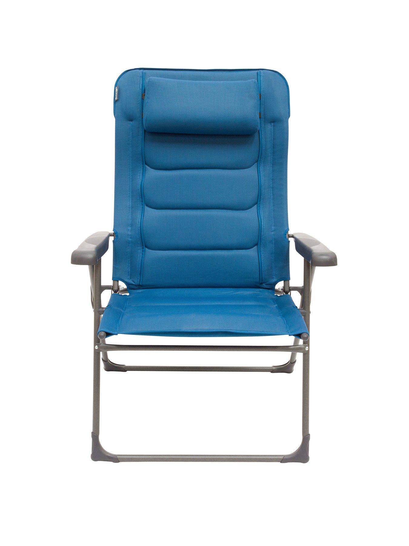 Product photograph of Vango Hyde Grande Dlx Chair Grande - Med Blue from very.co.uk