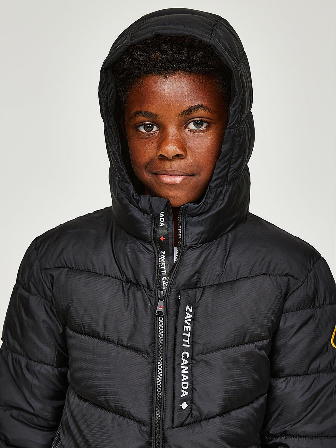 Image 5 of 5 of Zavetti Canada Junior Fallonino Hybird Jacket - Black