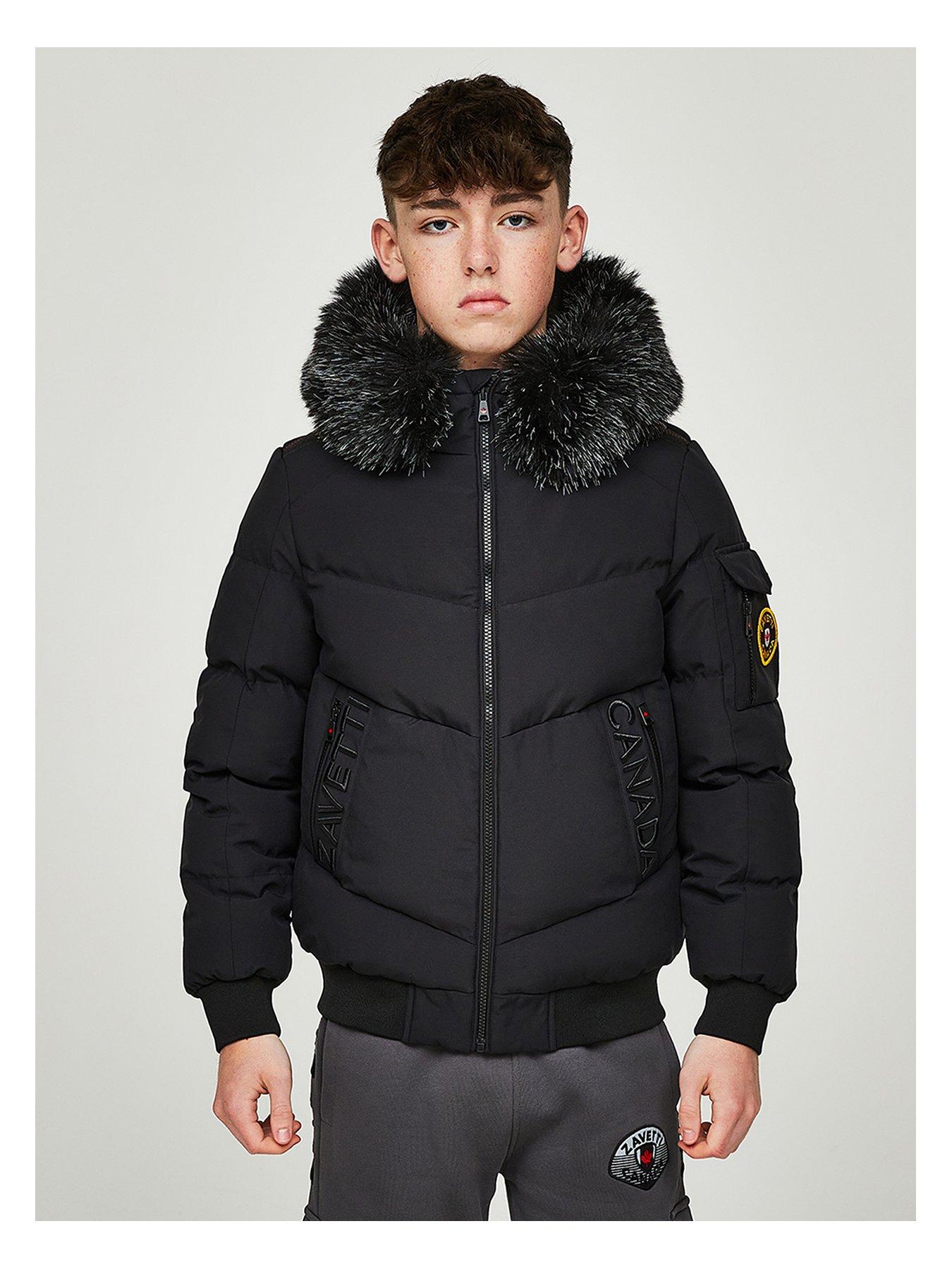 Junior Paranetti Bomber Jacket Black