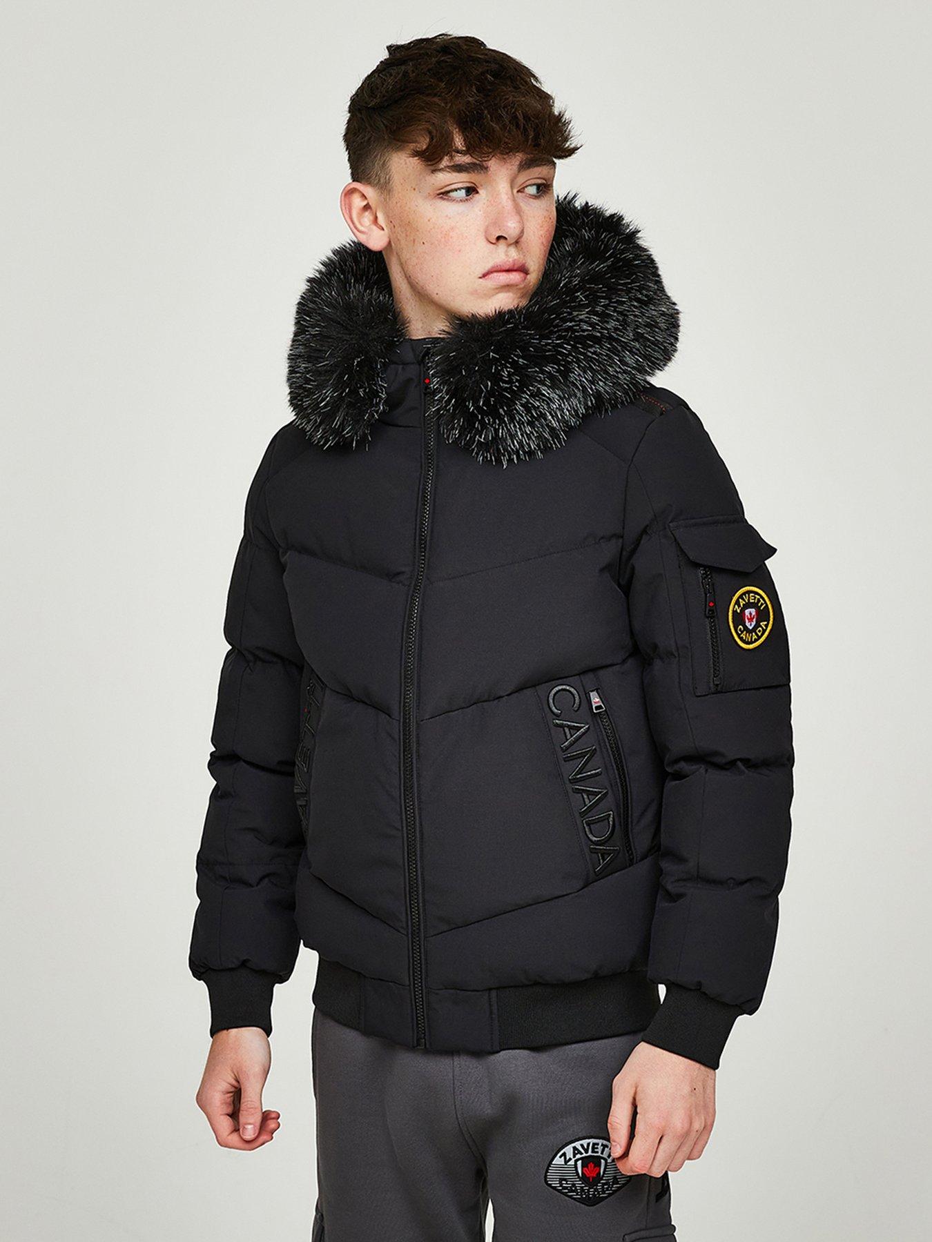 Junior Paranetti Bomber Jacket Black