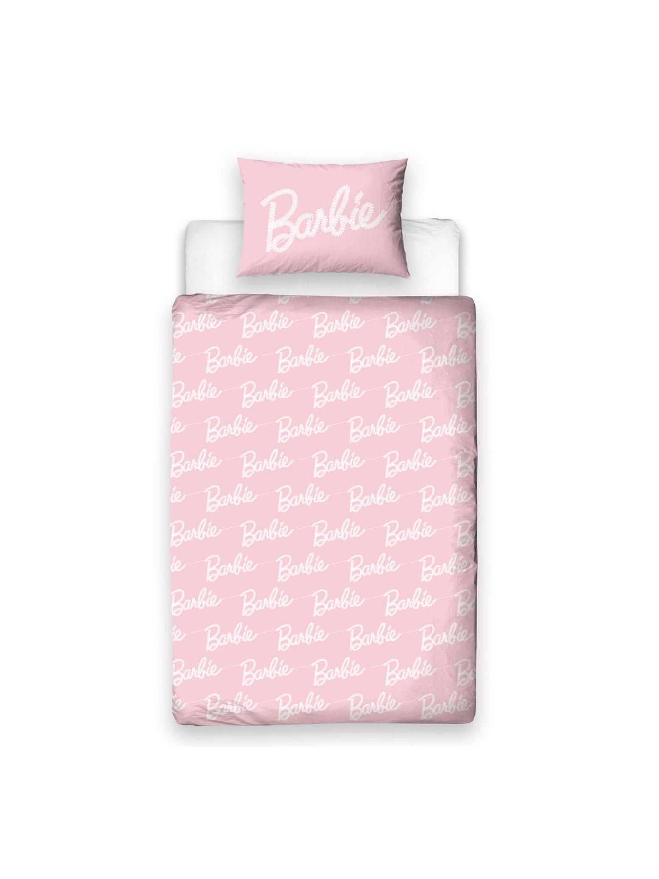 Image 6 of 6 of Barbie Figures Single Duvet Cover Set - Multi
