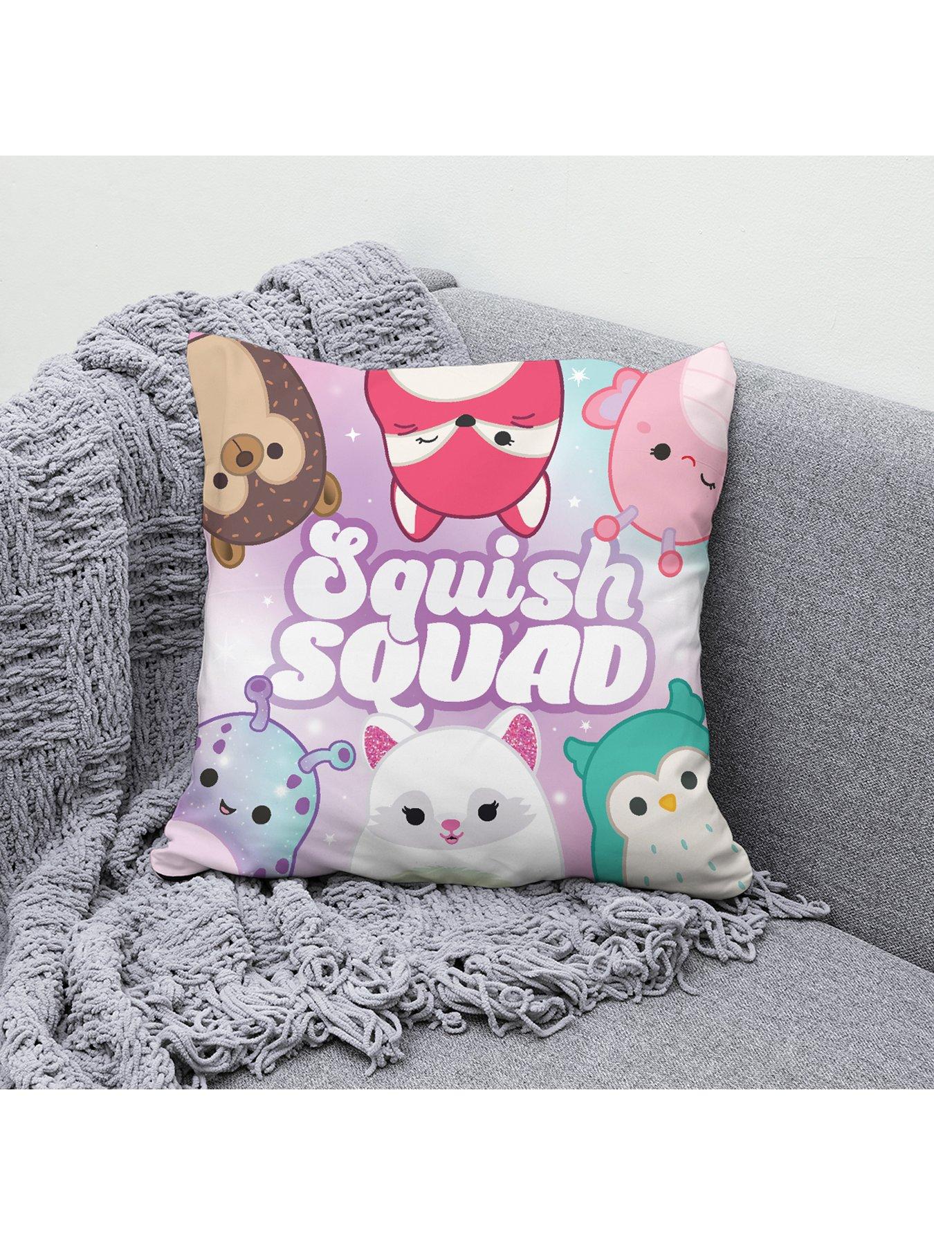 Image of Squishmallows Bright Filled Cushion - Multi