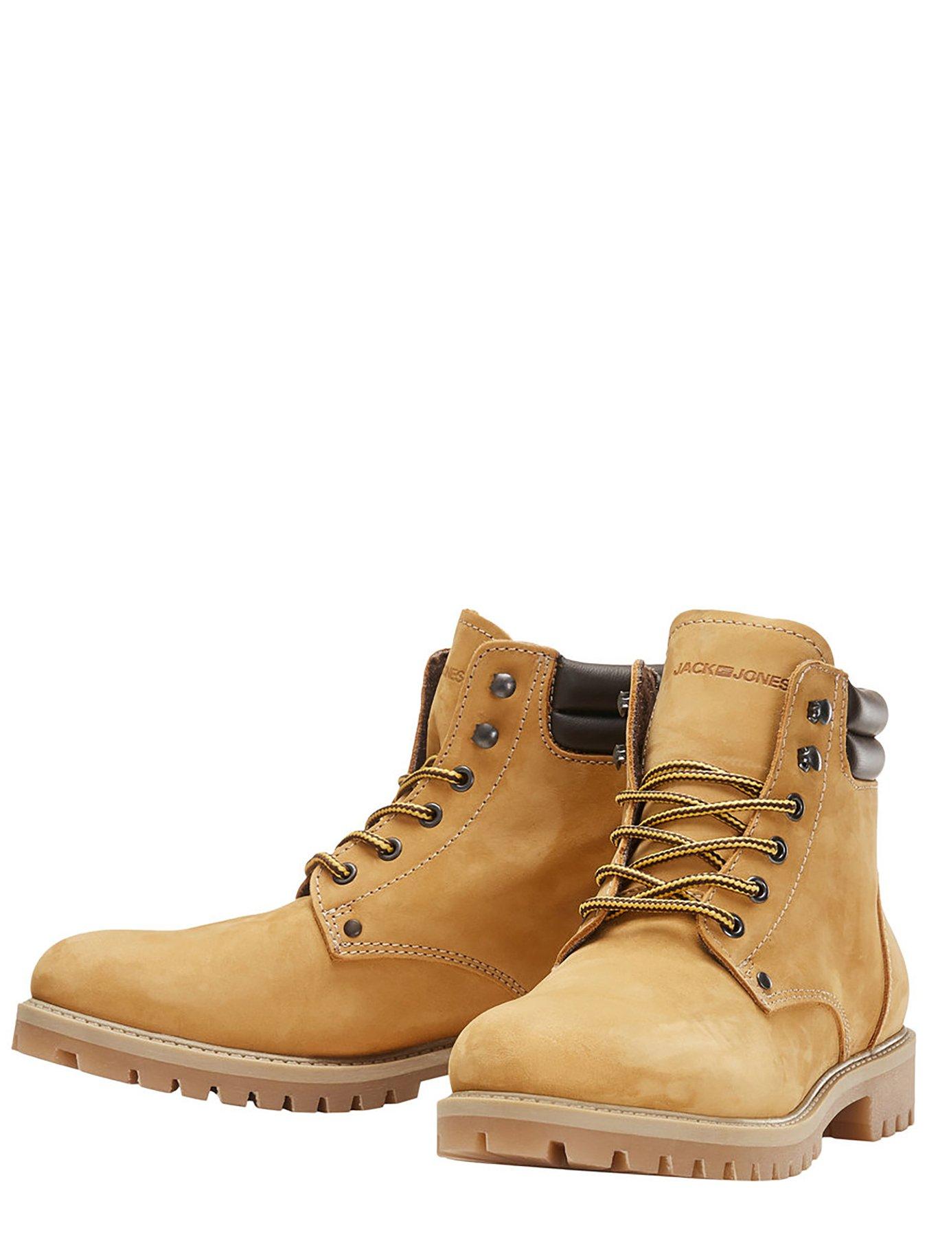 Jack & jones clearance lace up nubuck boots