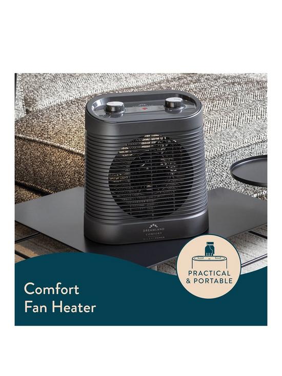 front image of dreamland-silent-power-comfort-heater