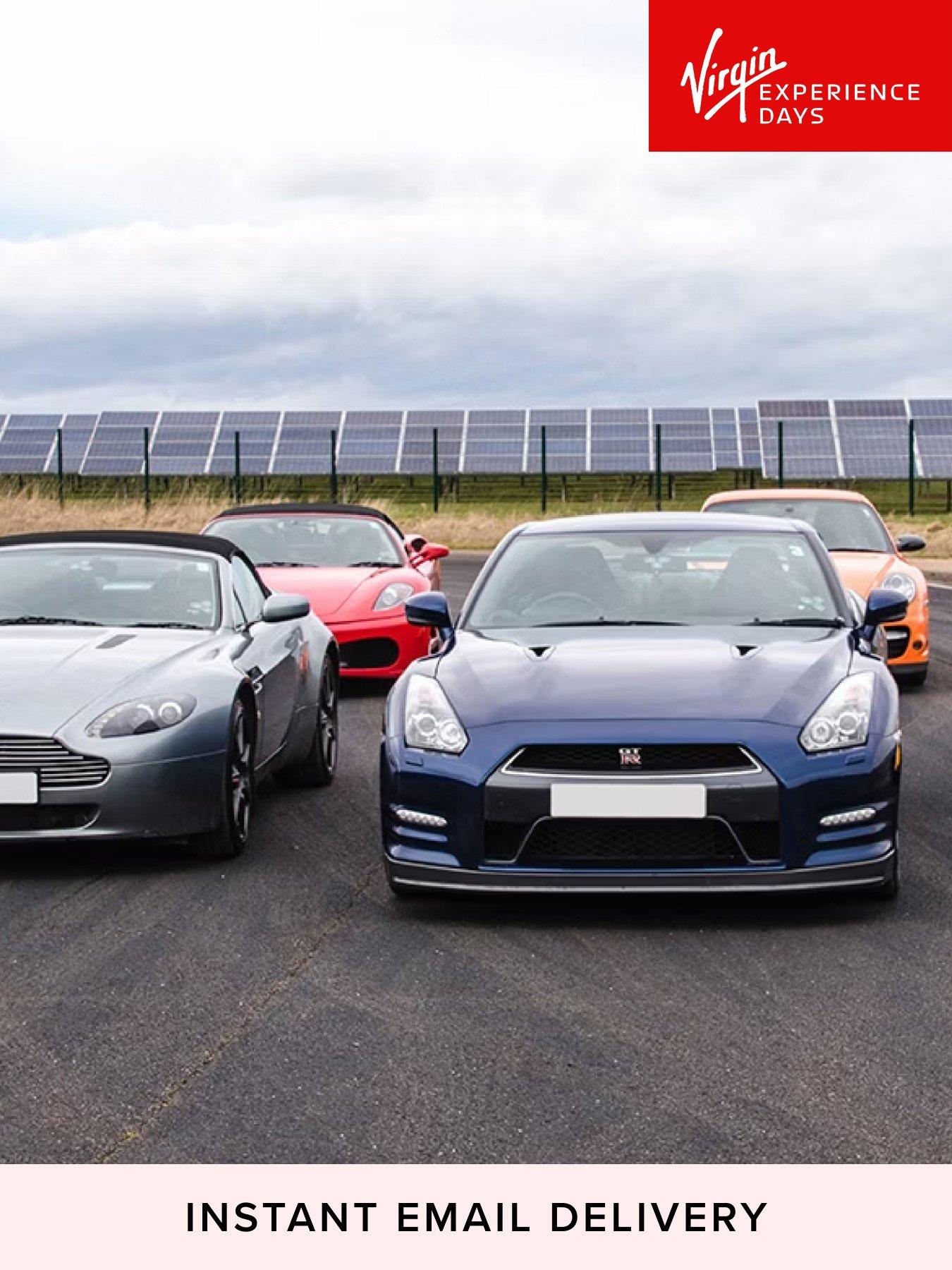 Image 1 of 2 of Virgin Experience Days Digital Voucher Five Supercar Blast plus High Speed Passenger Ride and Photo