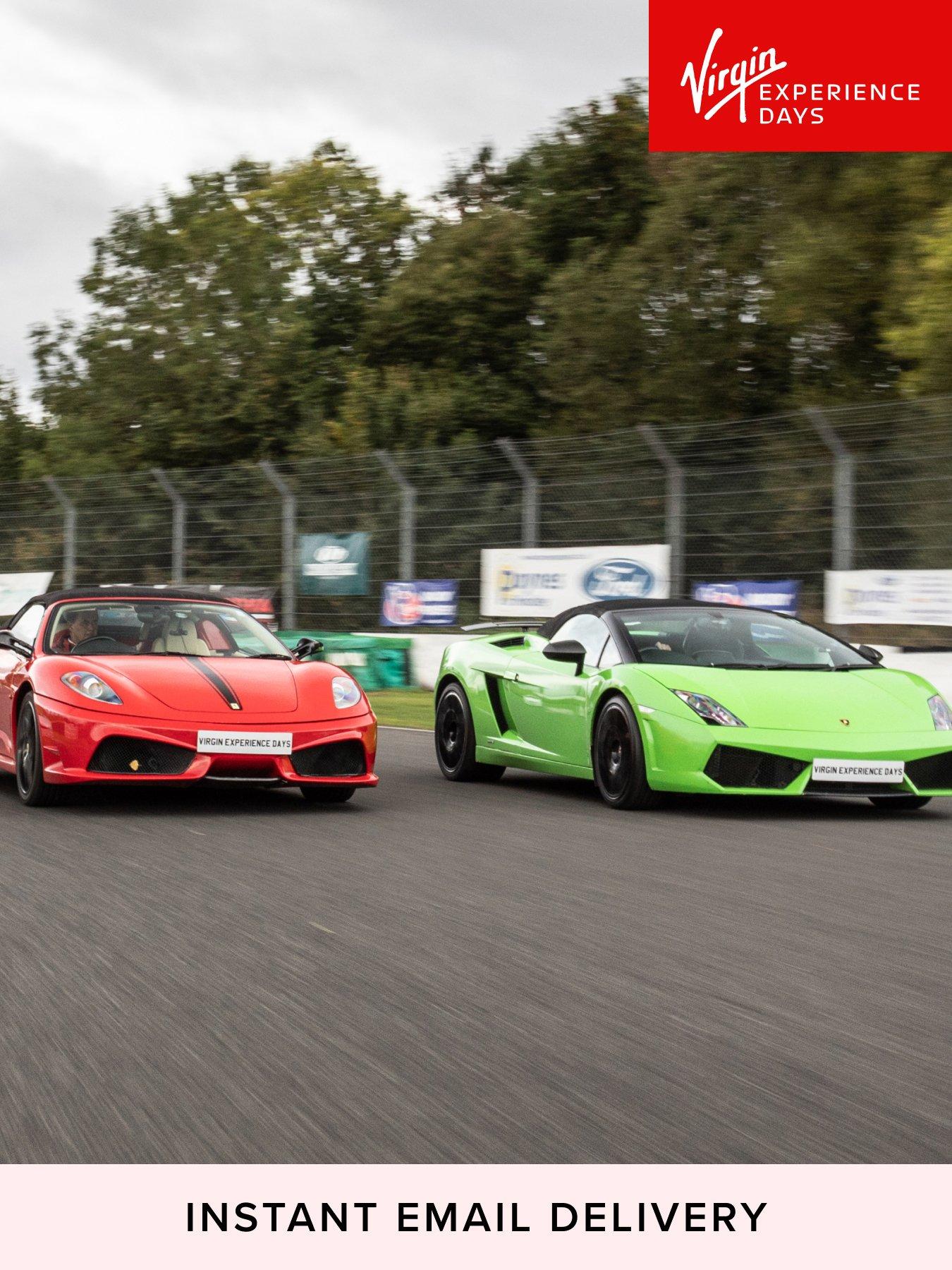 Virgin Experience Days Four Supercar Blast plus High Speed Passenger Ride and Photo - 48 UK Locations