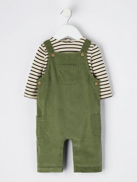 lucy-mecklenburgh-cord-dungaree-and-stripe-tee-set-multinbsp