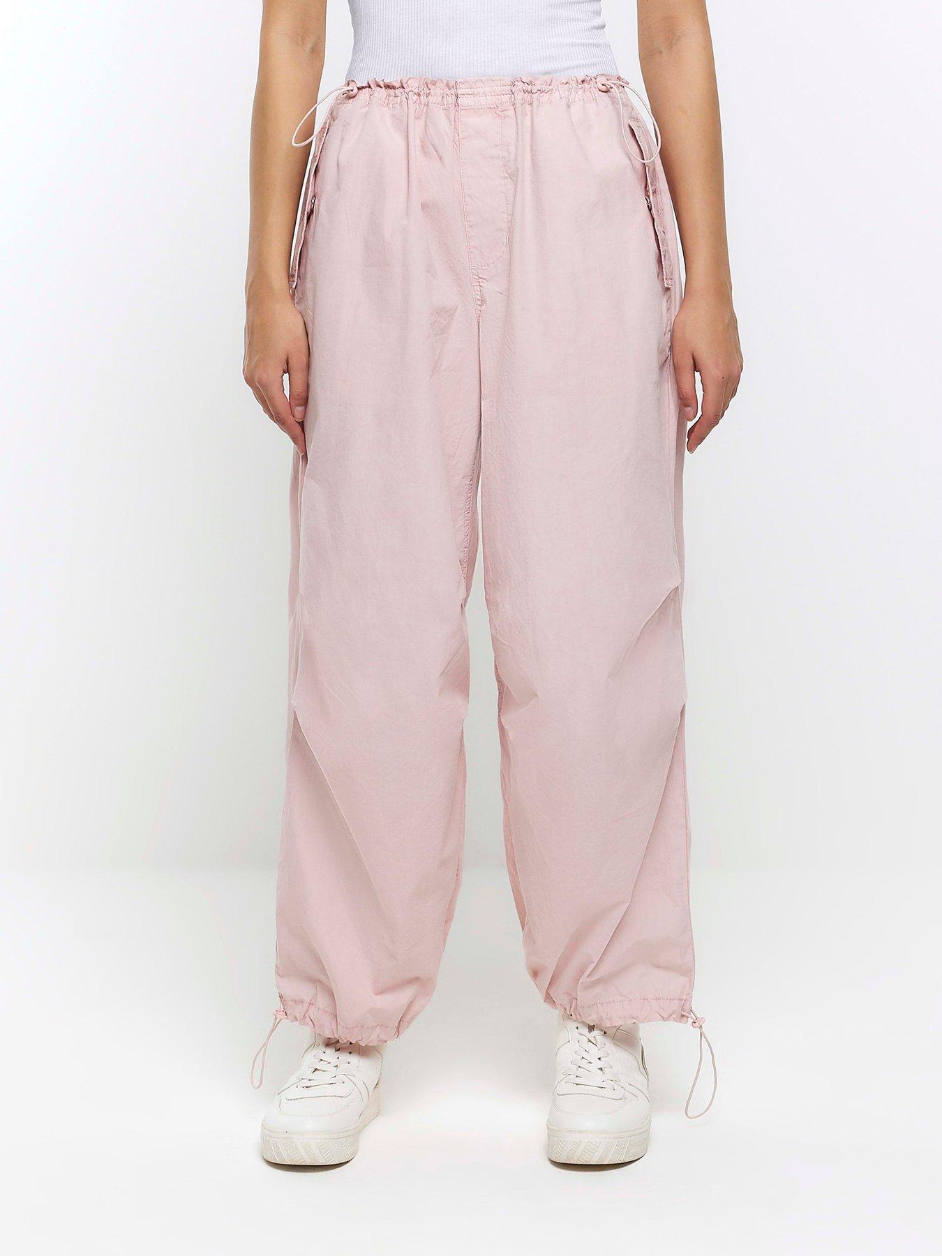 Pink best sale baggy pants