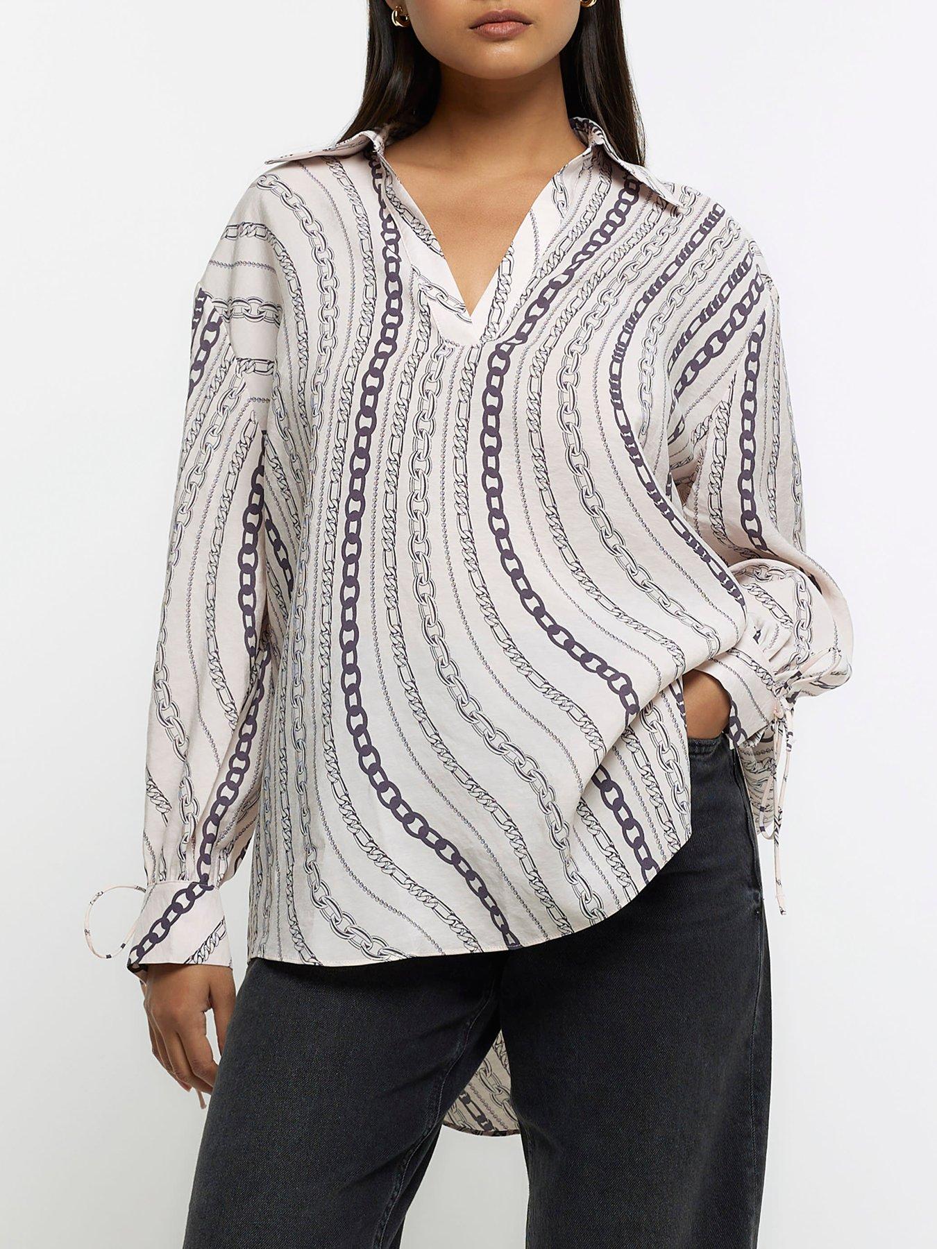river island oversized shirt
