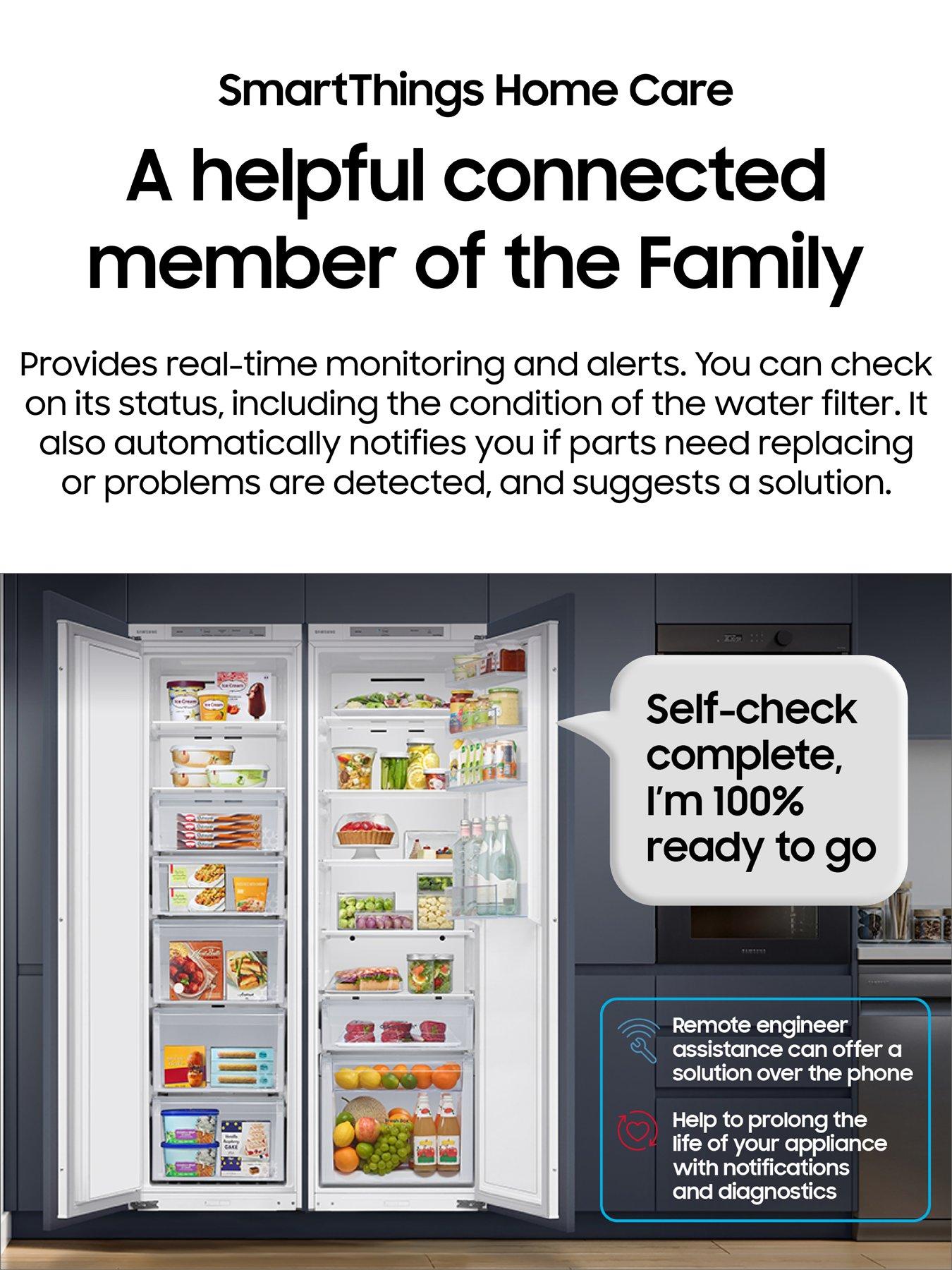 Image 6 of 7 of Samsung BRR29600EWW/EU Built-in One Door Fridge with SpaceMax Technology - White