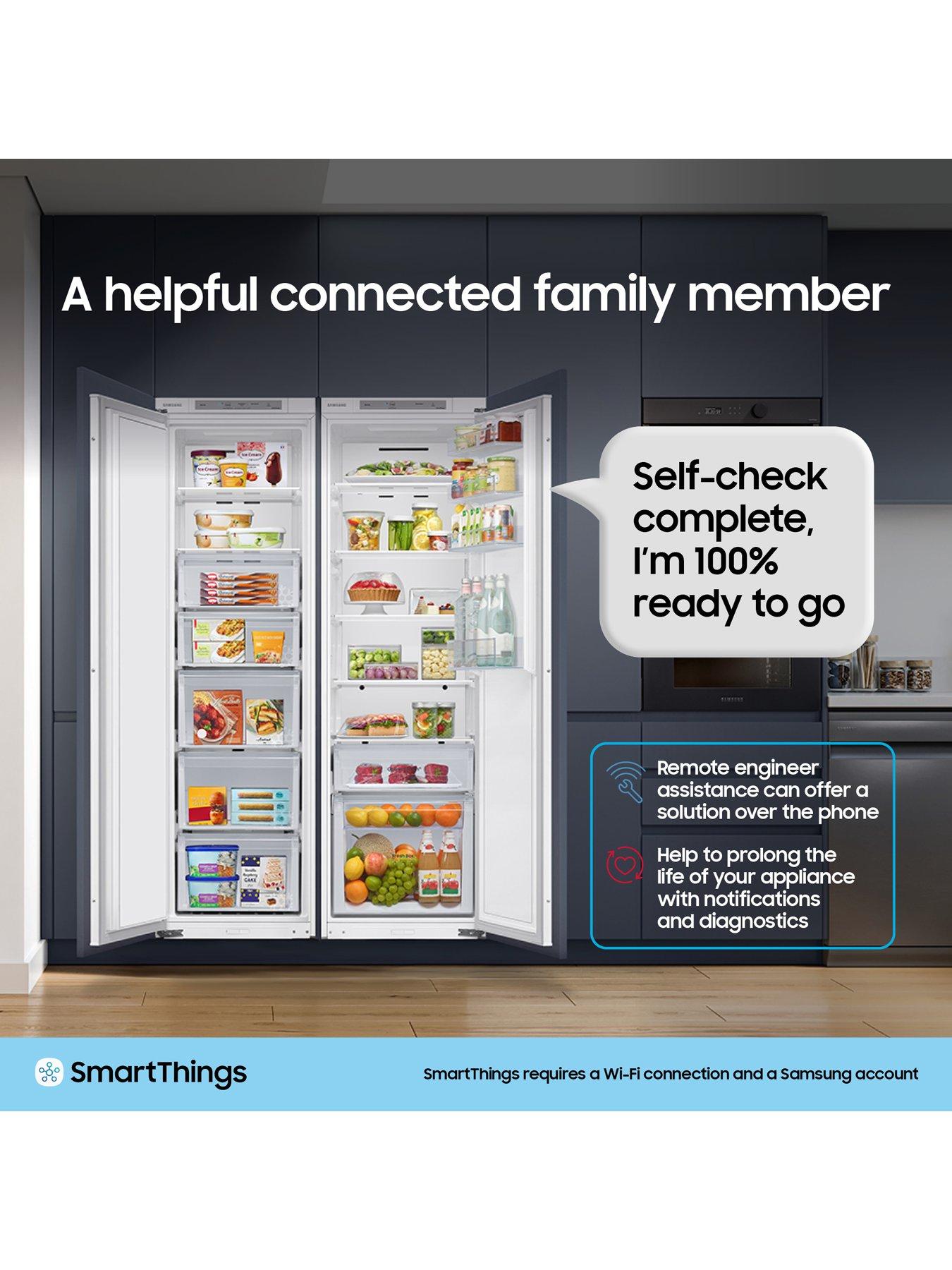 Image 7 of 8 of Samsung BRR29600EWW/EU Built-in One Door Fridge with SpaceMax Technology - White