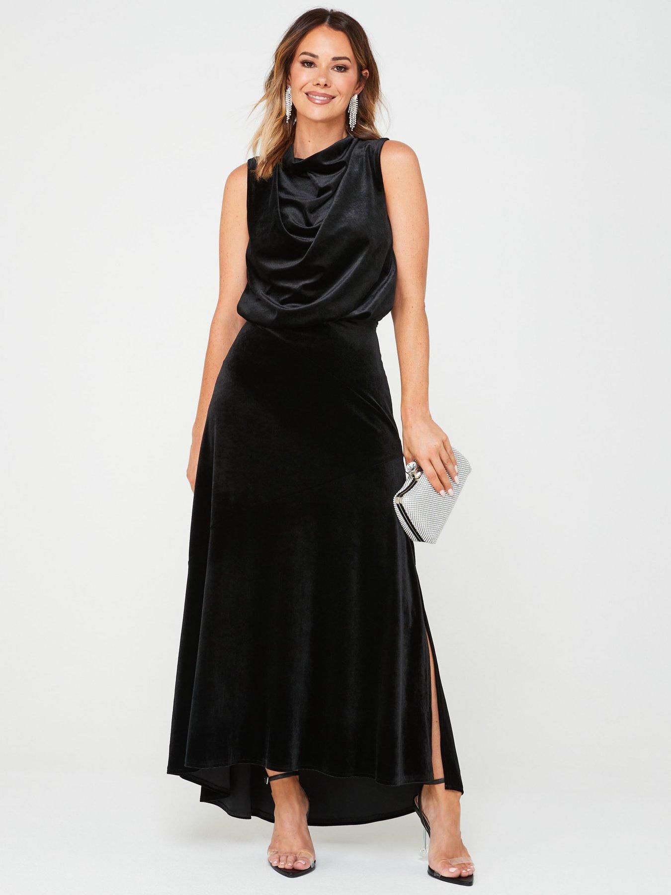 DREWEE - BLACK, Midi Dresses