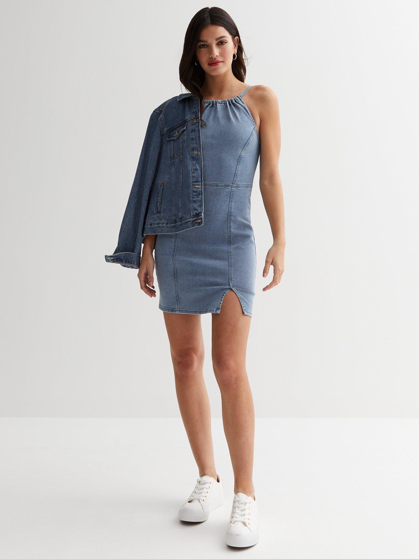 New look denim outlet dress