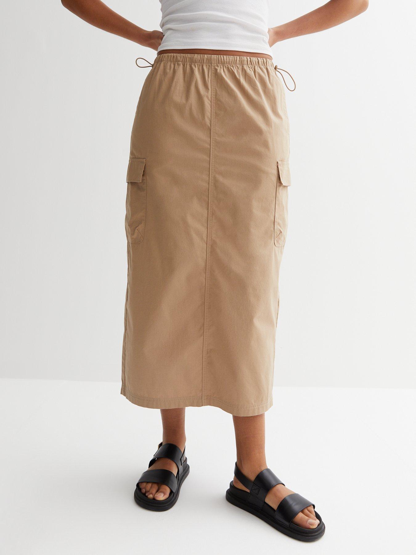 New look cargo outlet skirt