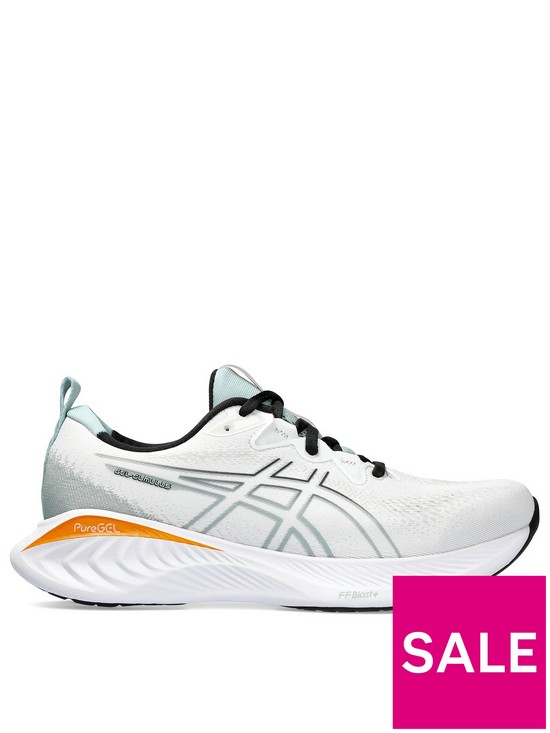 front image of asics-gel-cumulus-25-running-trainers-white