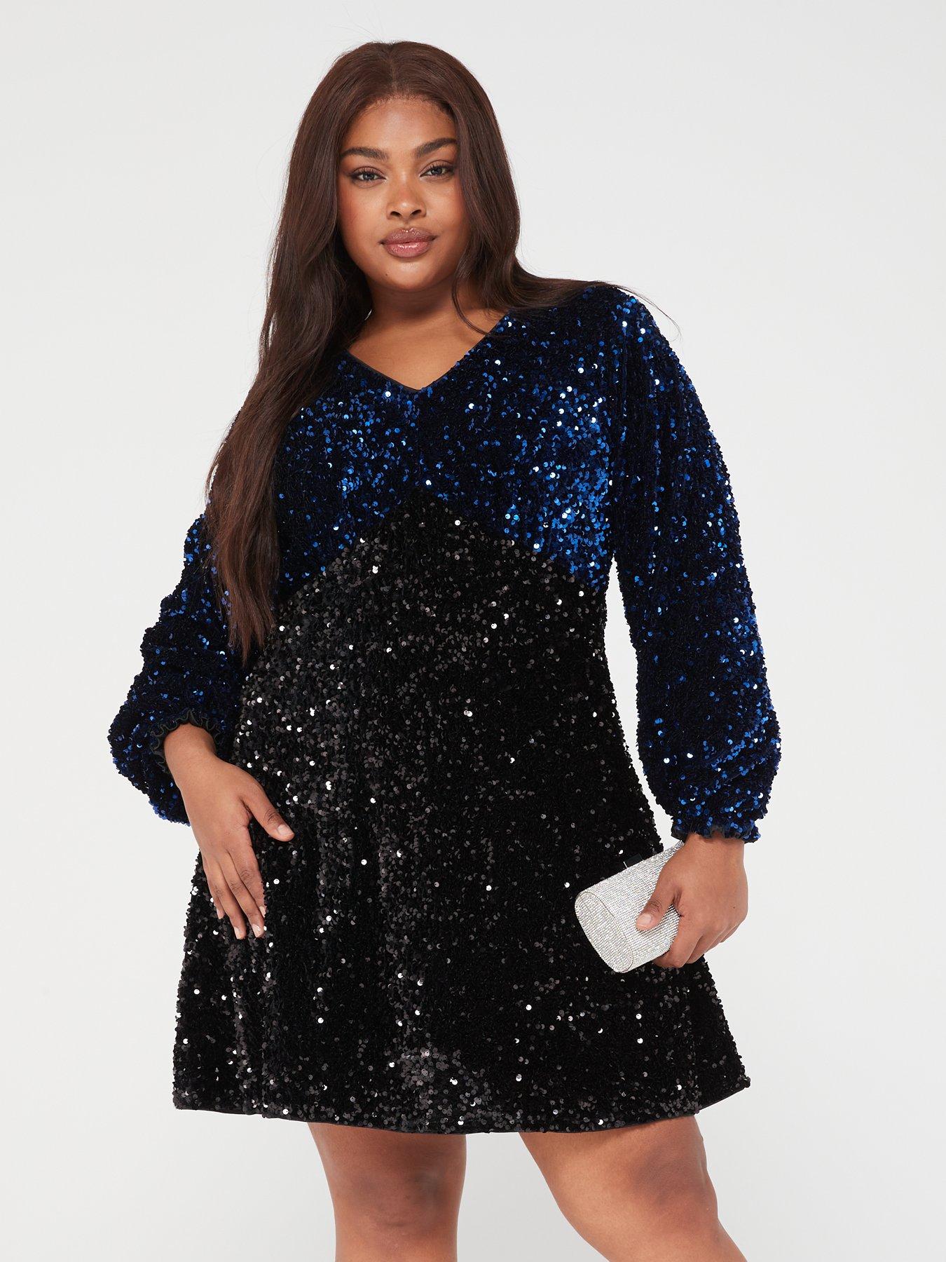 V by outlet very sequin dress