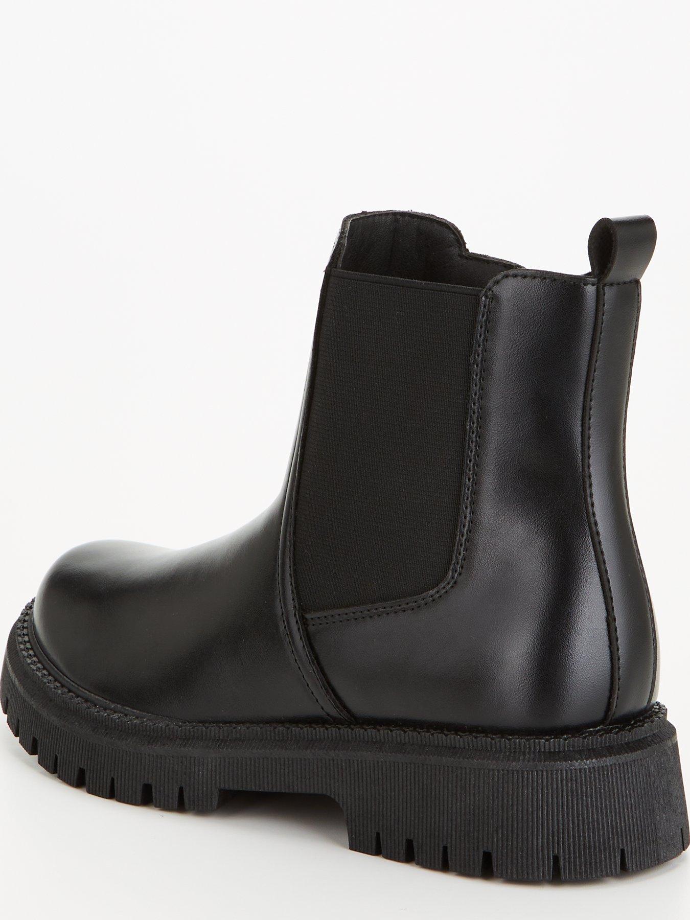 Extra wide clearance fit chelsea boots