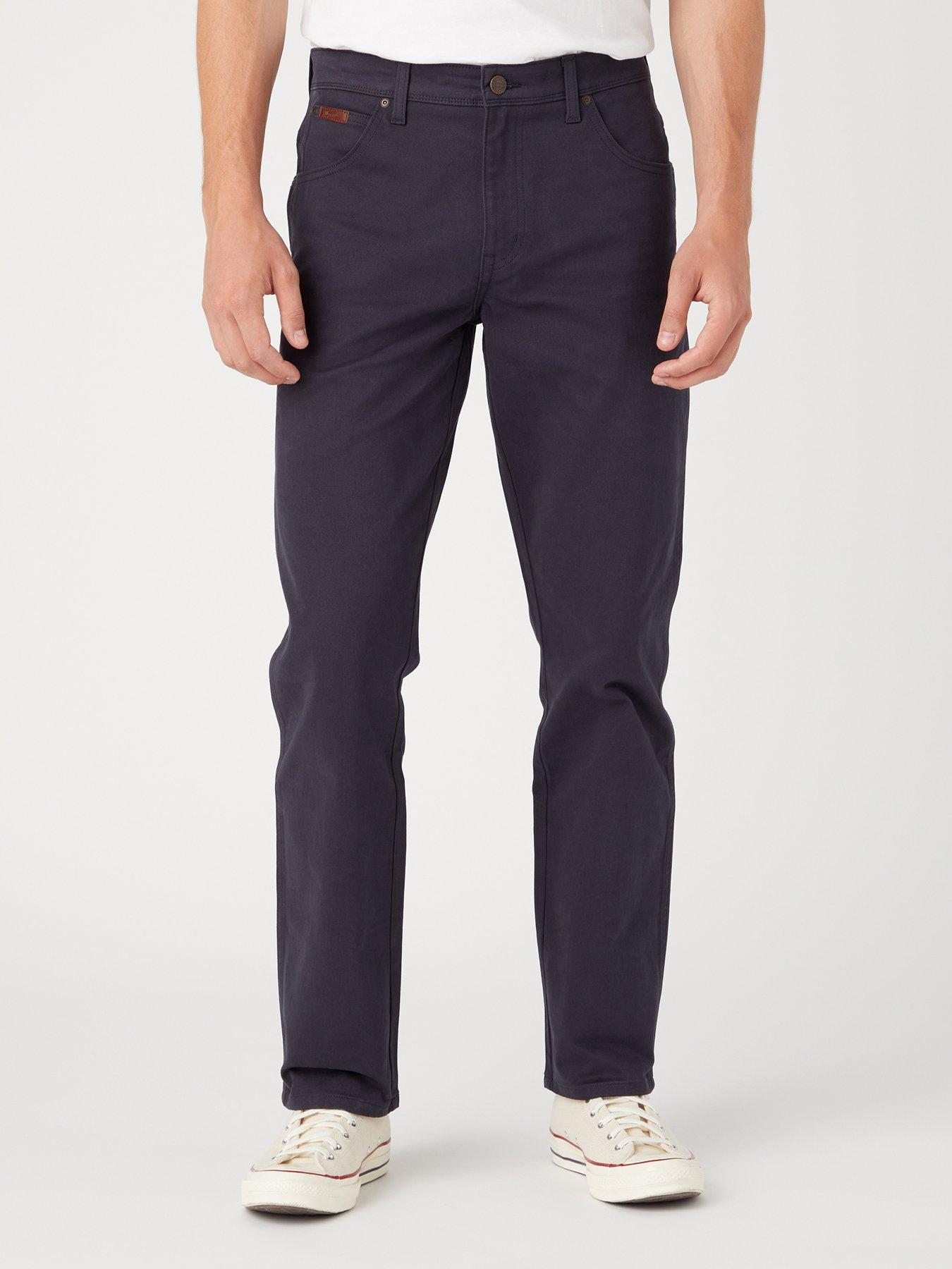 Wrangler Texas Slim Jeans - Dark Wash