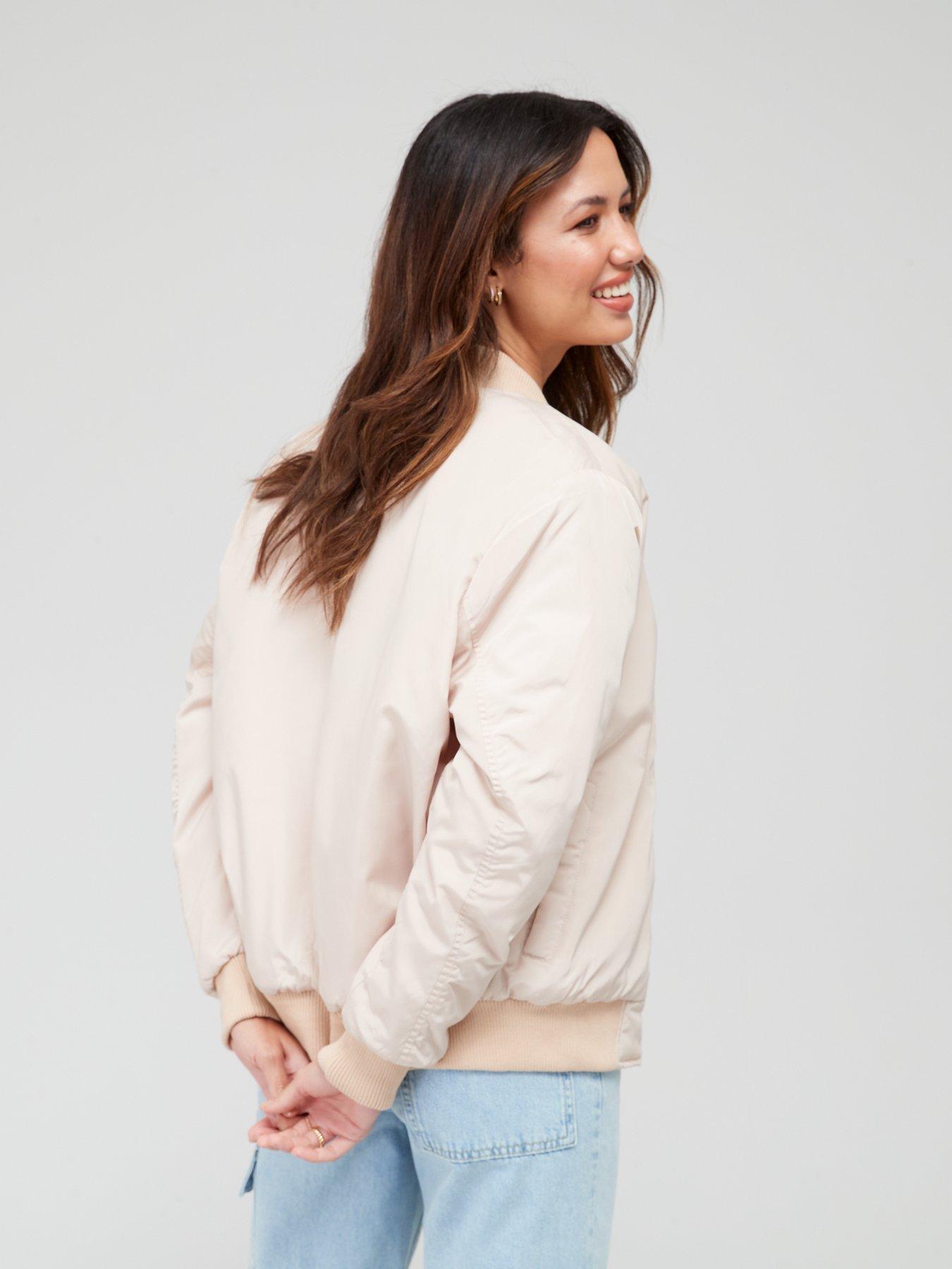 Feminine bomber outlet jacket