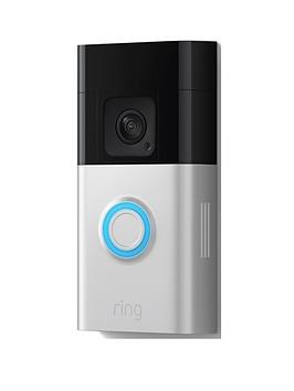 Product photograph of Ring Battery Doorbell Plus from very.co.uk