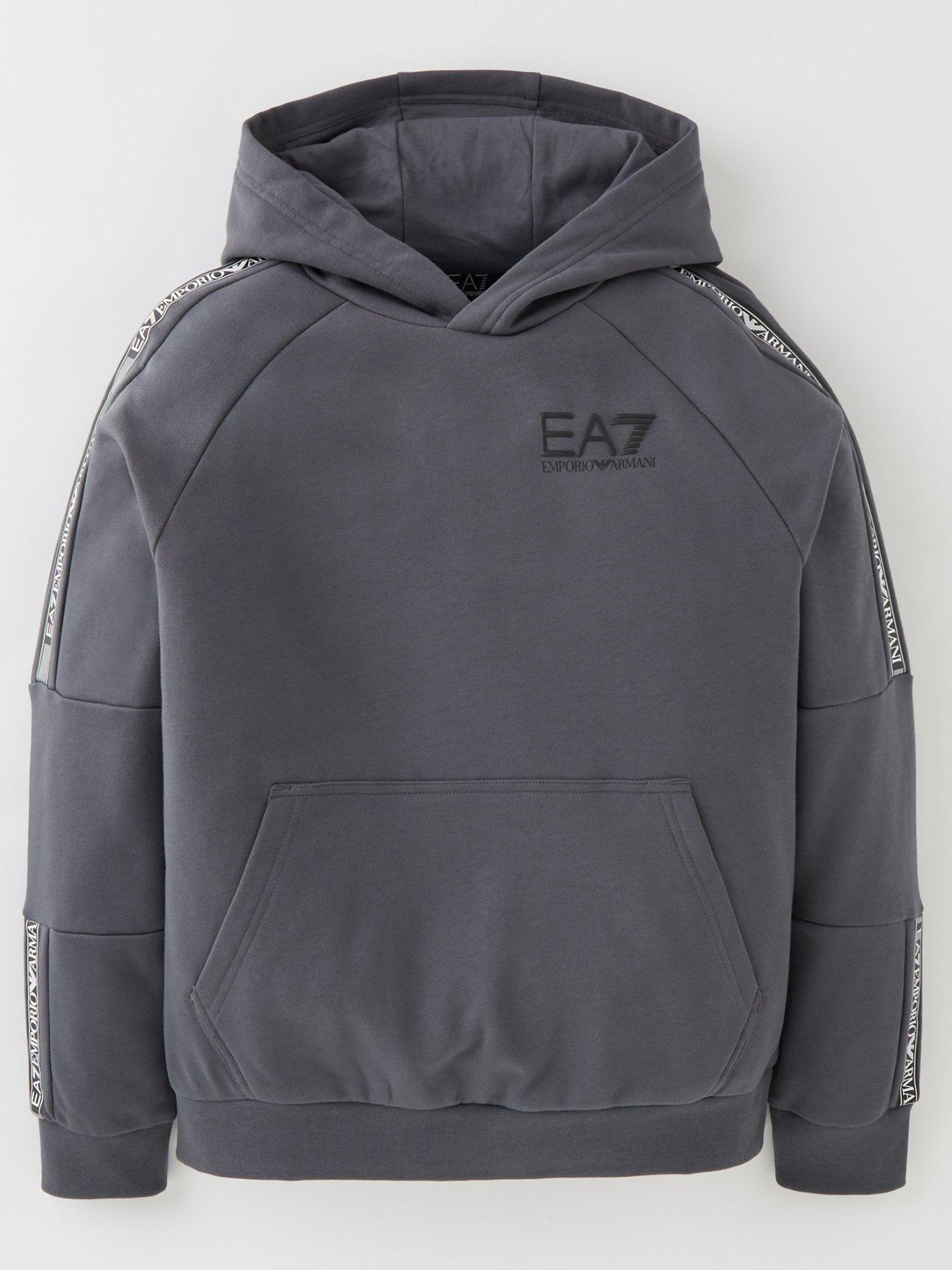 Armani on sale taped hoodie