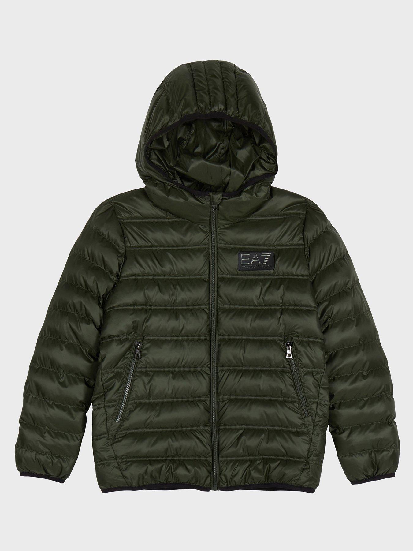 Emporio Armani Green Quilted Jacket