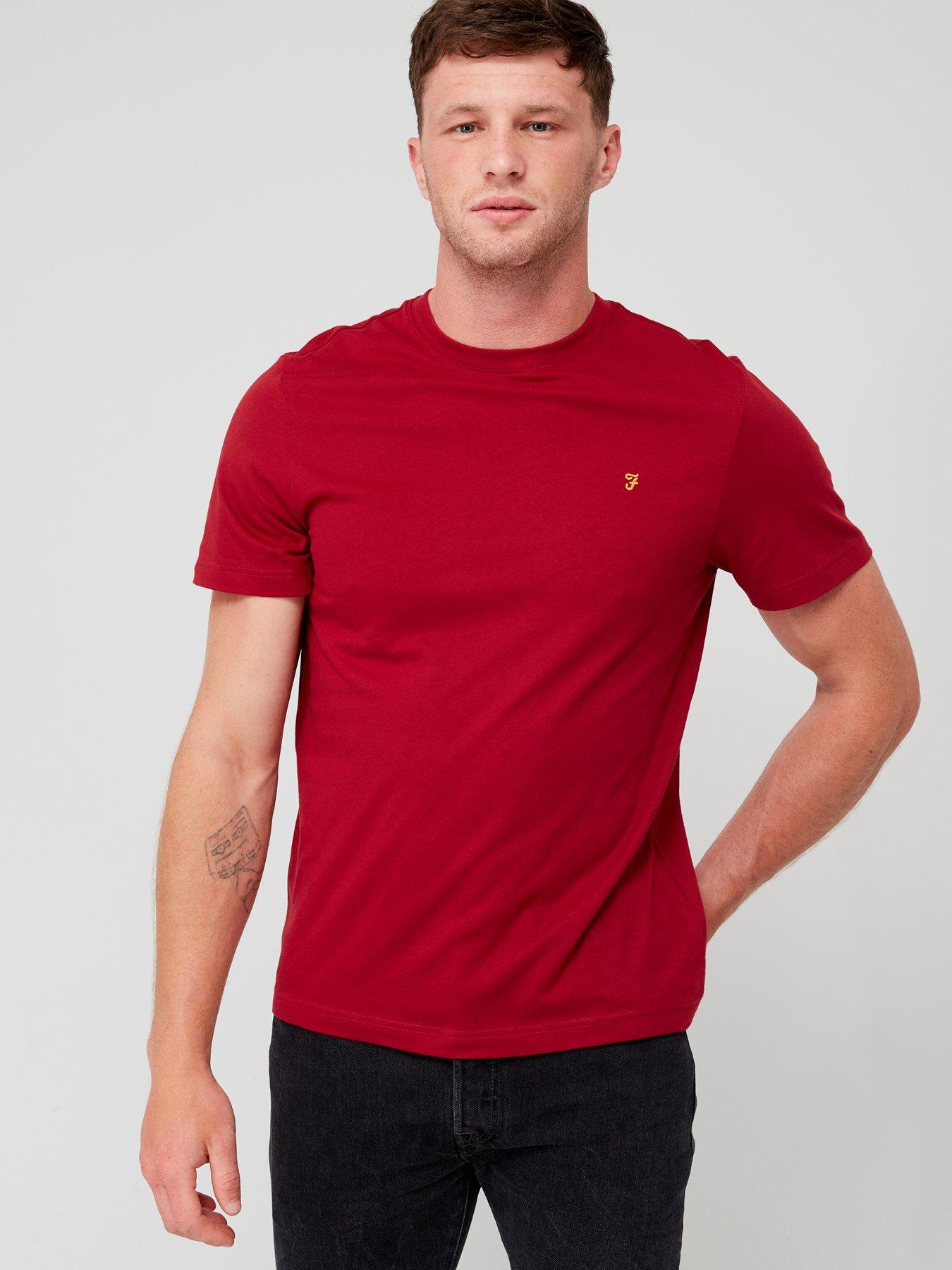 farah-danny-short-sleeve-t-shirt-red