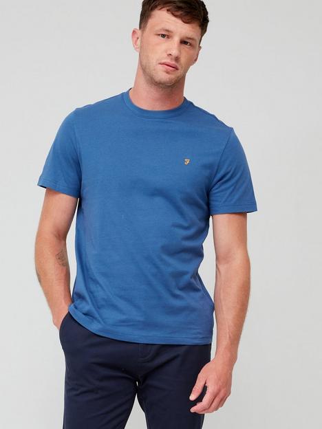 farah-danny-short-sleeve-t-shirt-blue