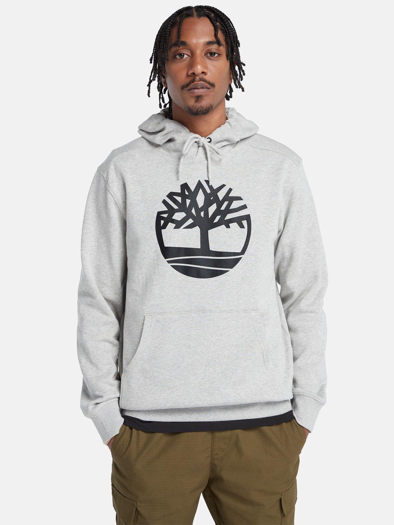 Timberland on sale logo hoodie