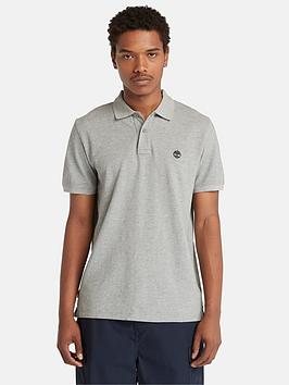 timberland millers river pique polo - grey
