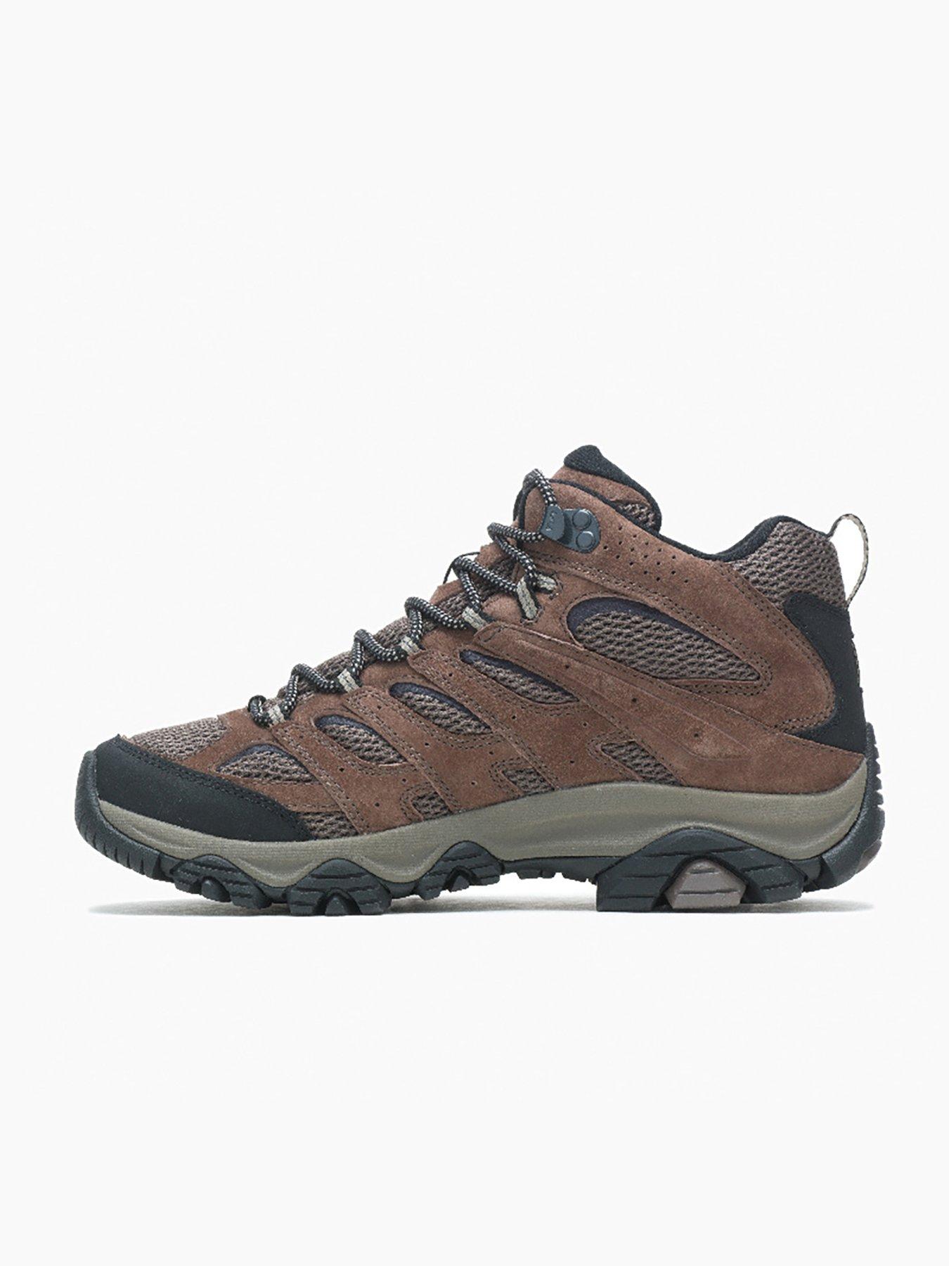 Men s Moab 3 Mid Gore Tex Hiking Boots Bracken Brown